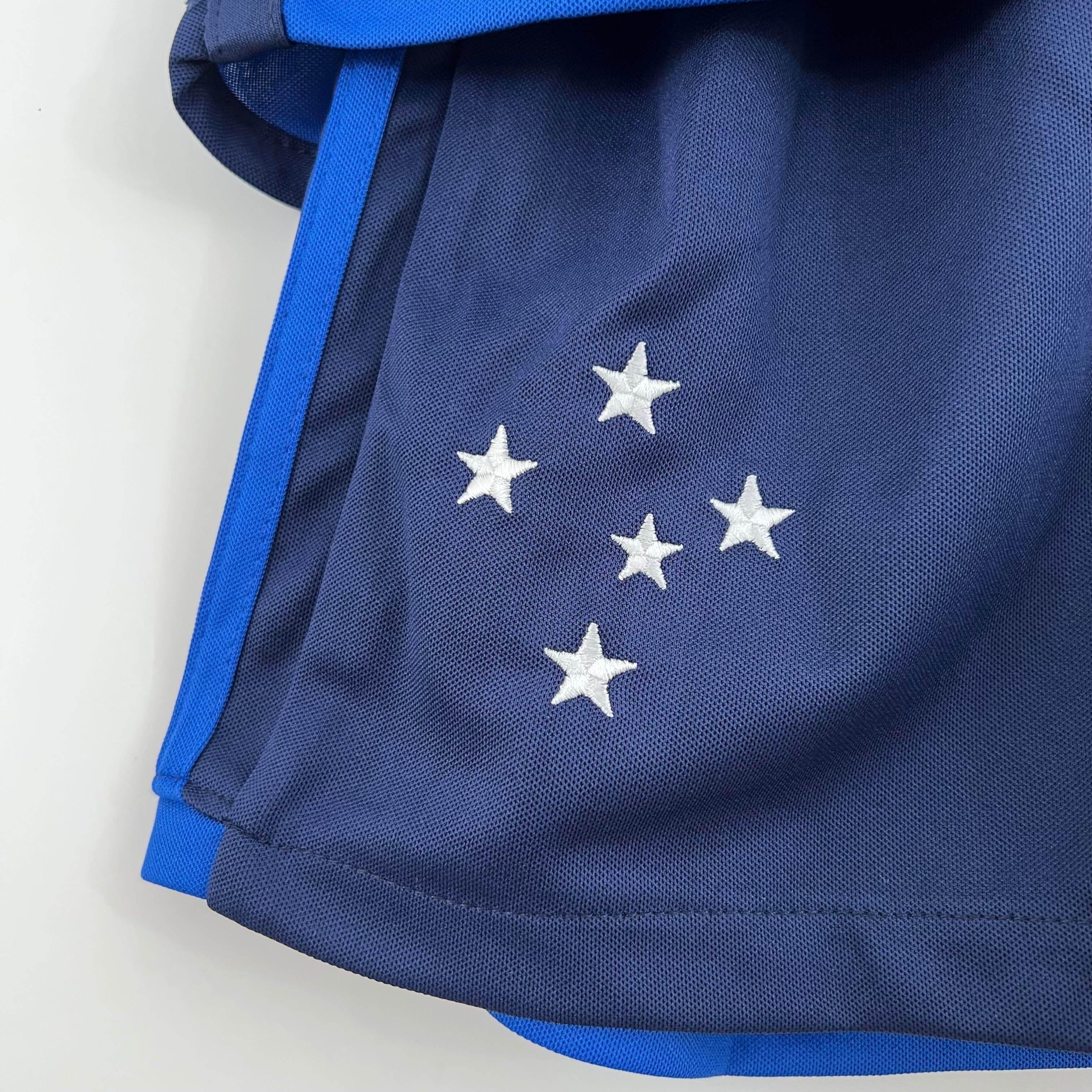 CAMISETA CRUZEIRO I 23/24 CONJUNTO INFANTIL - ZonaCamisetas