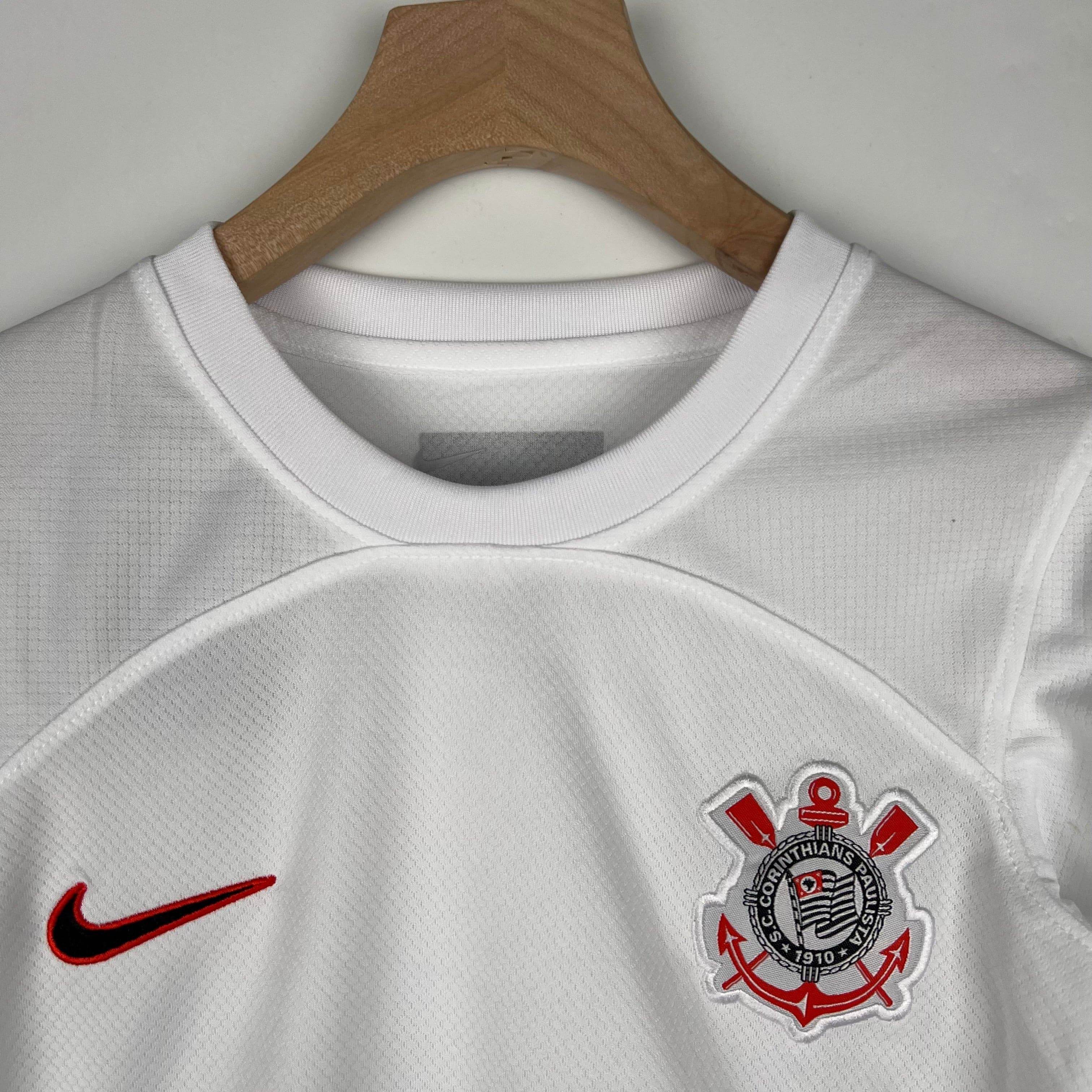 CAMISETA CORINTHIANS I 23/24 CONJUNTO INFANTIL - ZonaCamisetas