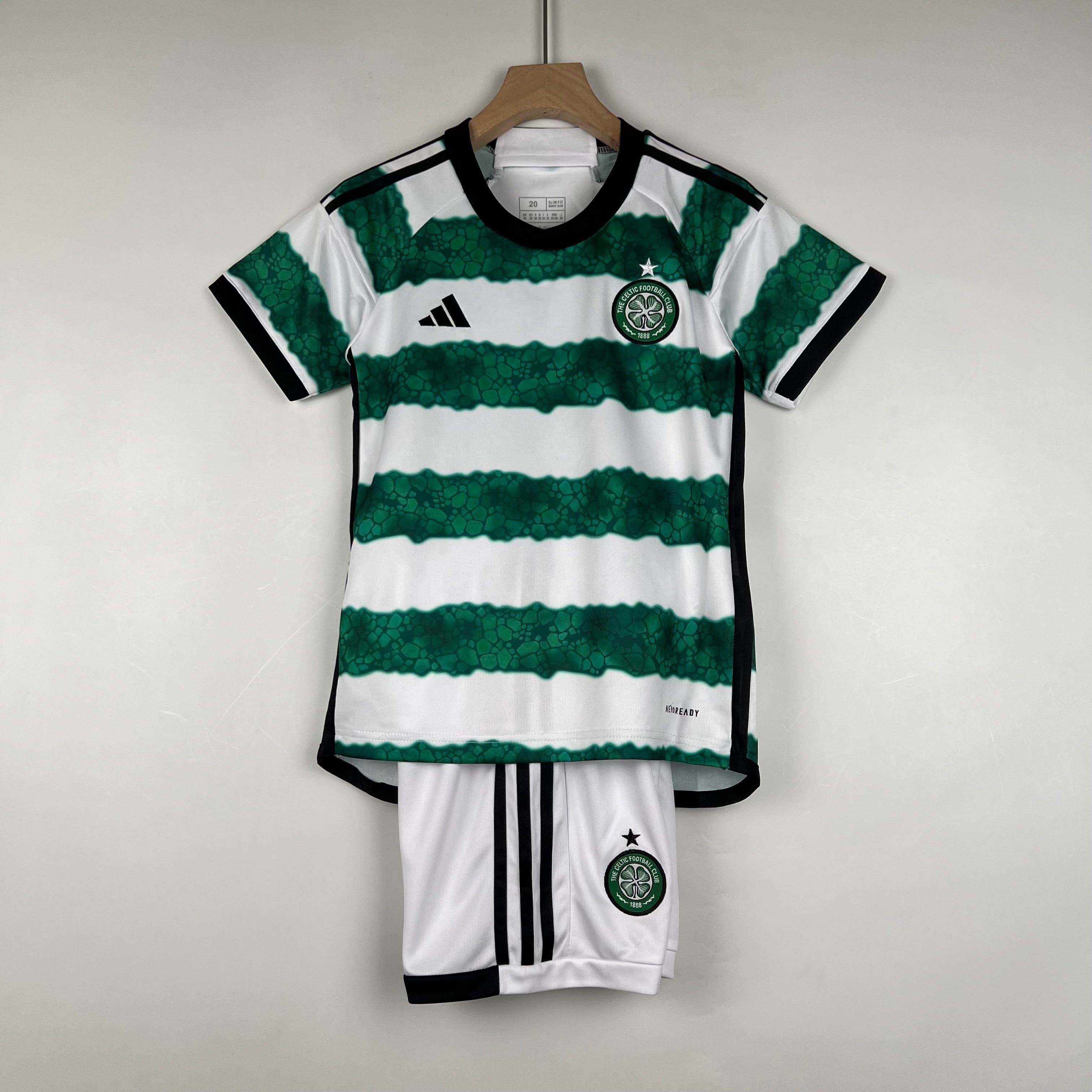 CAMISETA CELTIC I 23/24 CONJUNTO INFANTIL - ZonaCamisetas