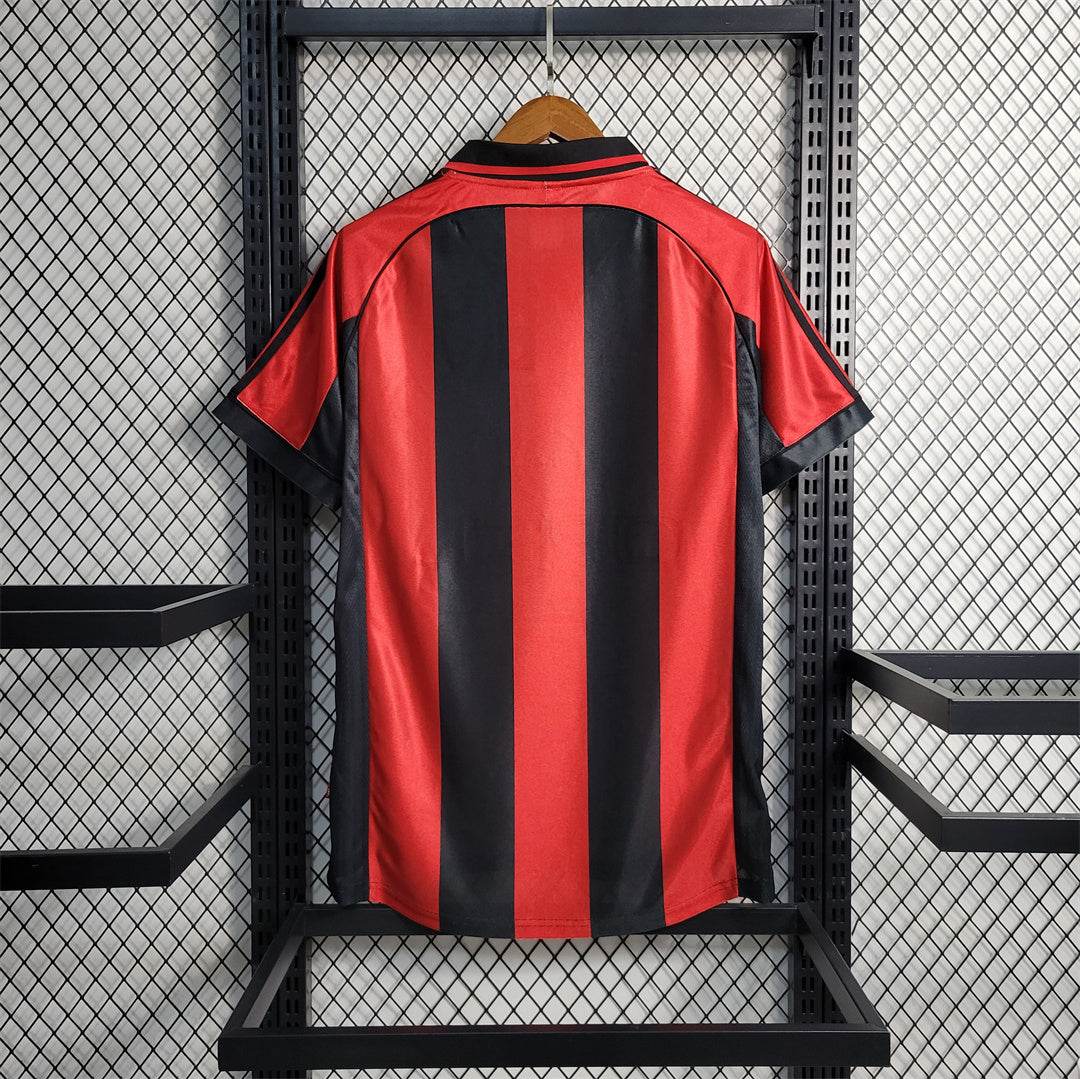 CAMISETA AC MILAN I 98/00 HOMBRE (RETRO) - ZonaCamisetas