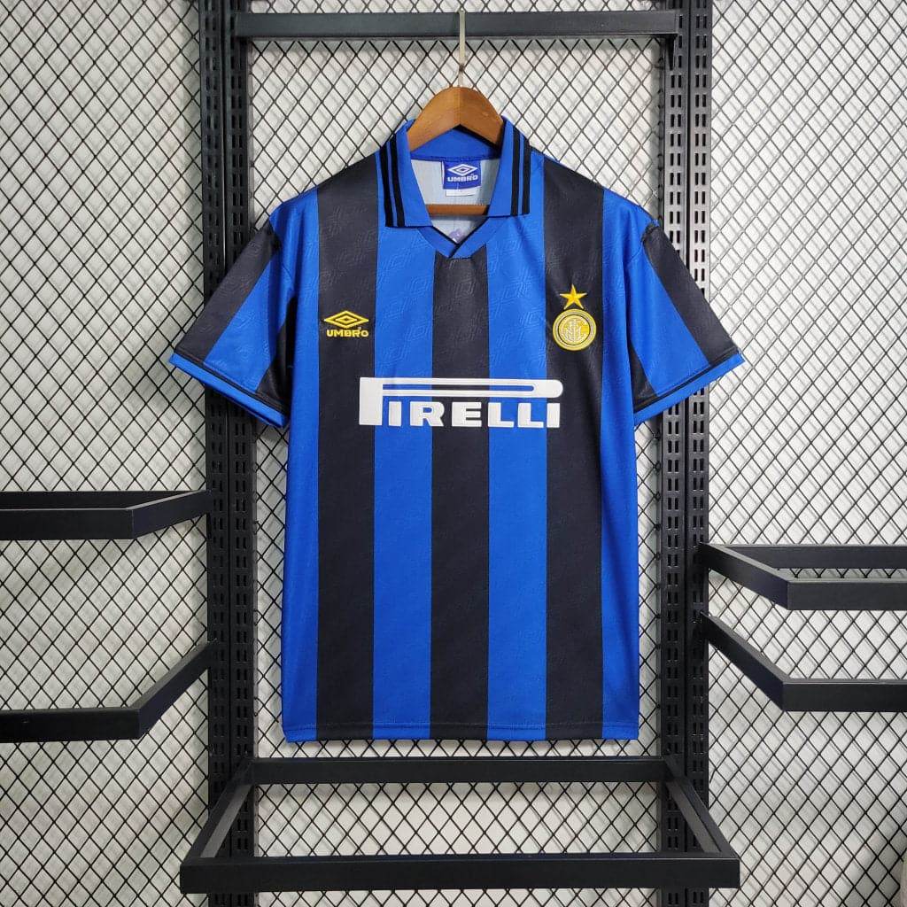 CAMISETA INTER DE MILAN I 95/96 HOMBRE (RETRO) - ZonaCamisetas