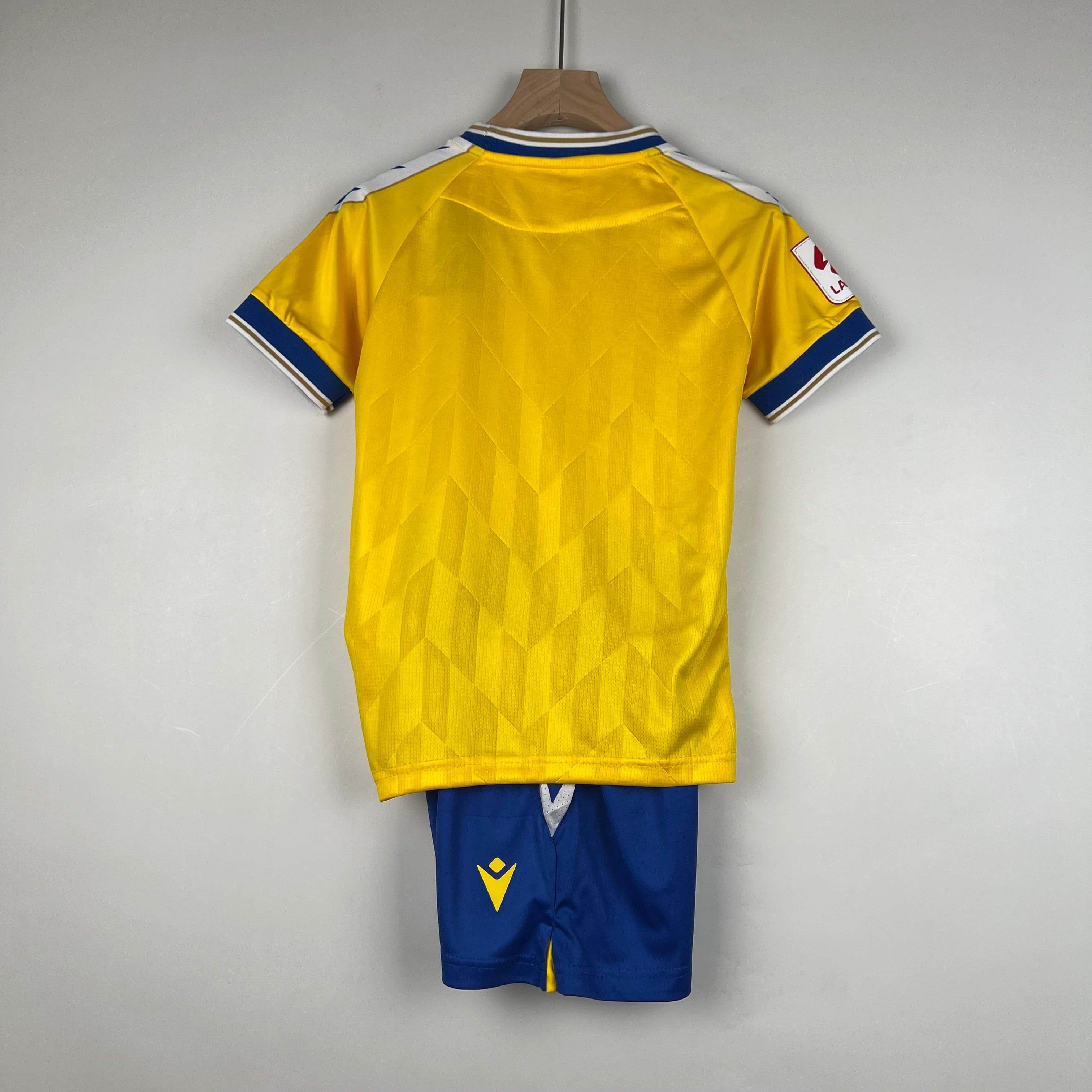 CAMISETA CADIZ I 23/24 CONJUNTO INFANTIL - ZonaCamisetas