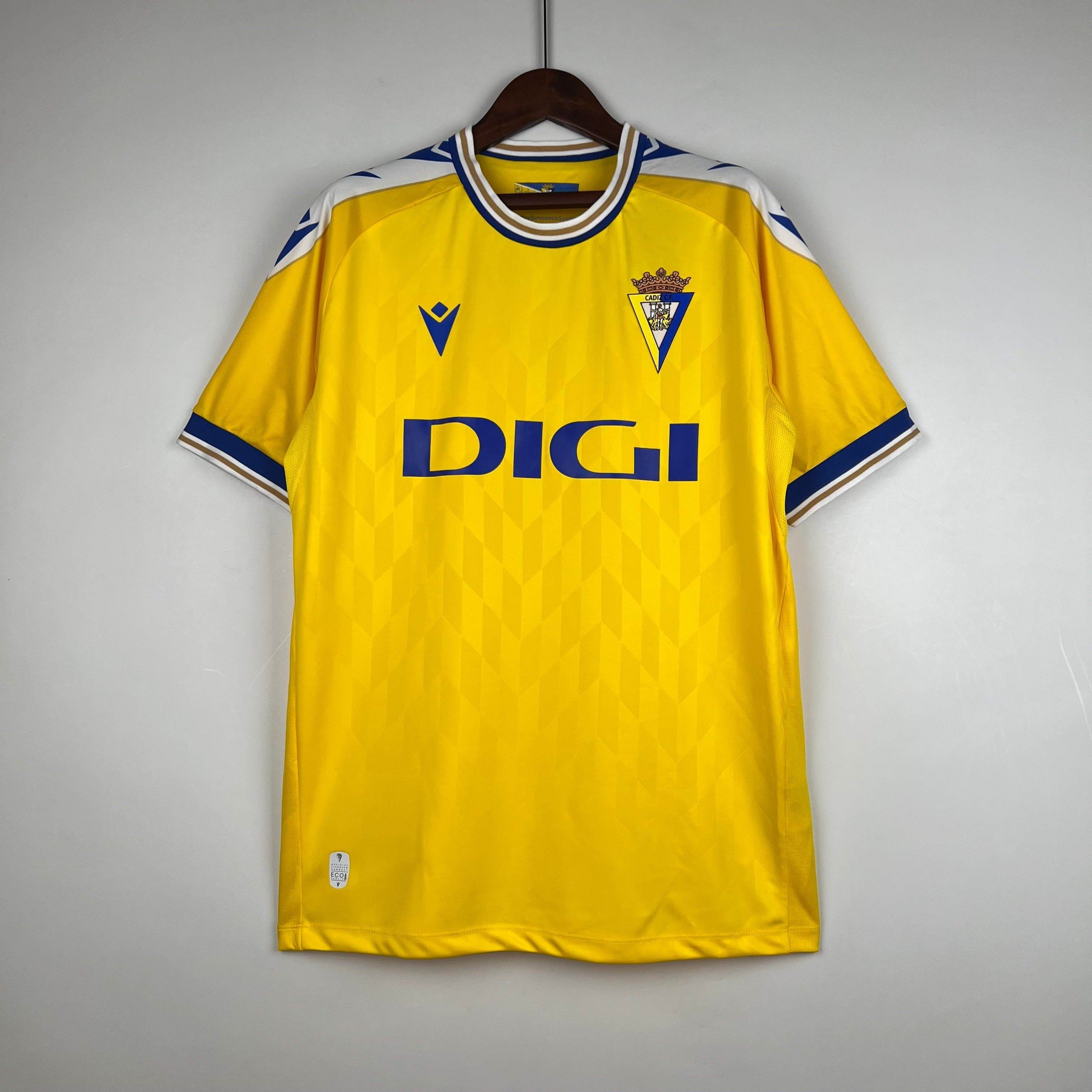 CAMISETA CADIZ I 23/24 HOMBRE (VERSIÓN FAN) - ZonaCamisetas