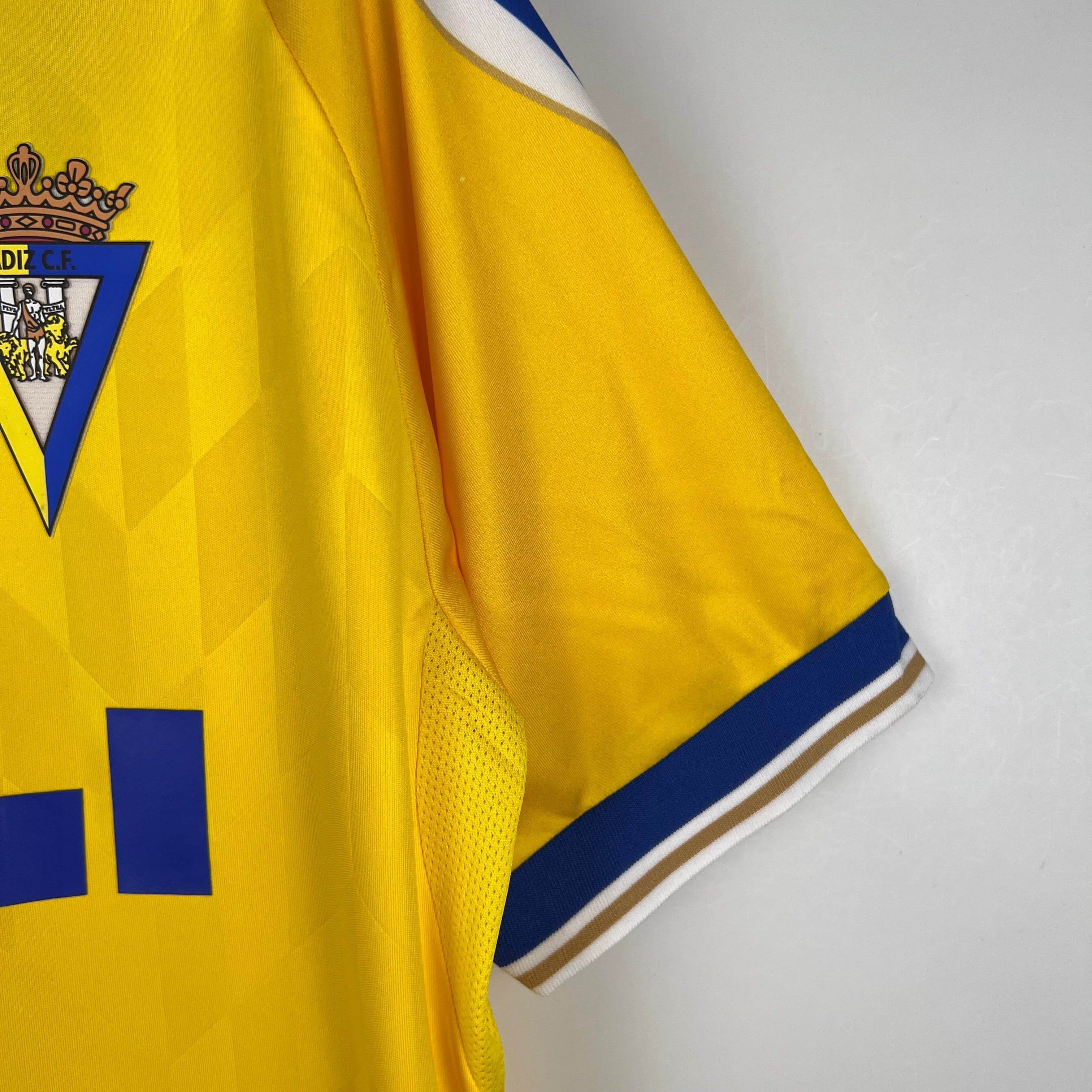 CAMISETA CADIZ I 23/24 HOMBRE (VERSIÓN FAN) - ZonaCamisetas