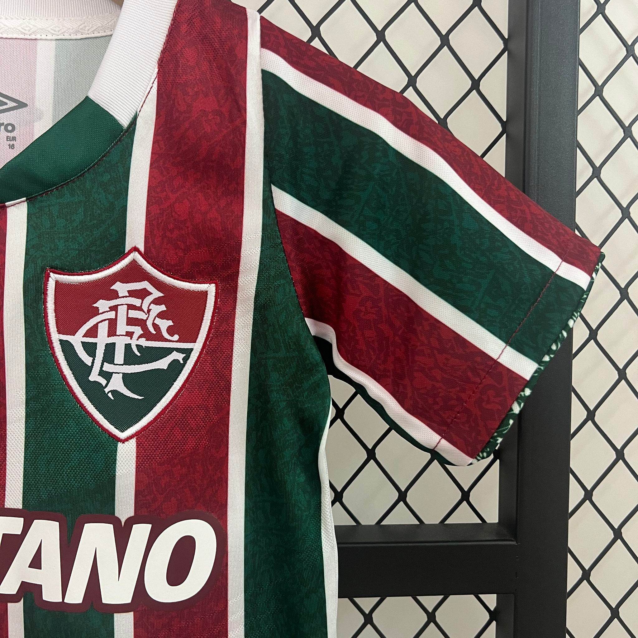 CAMISETA FLUMINENSE I 24/25 CONJUNTO INFANTIL - ZonaCamisetas
