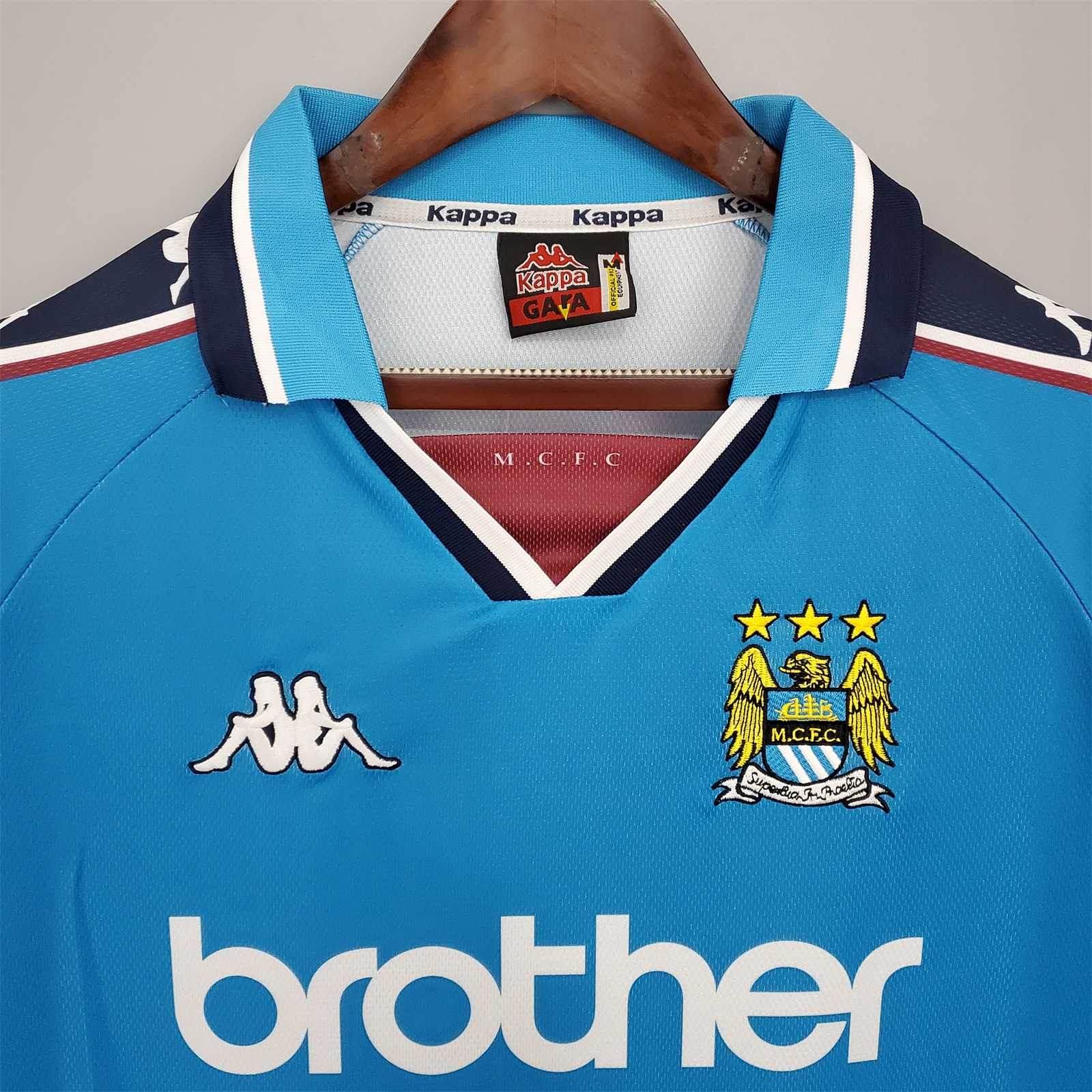 CAMISETA MANCHESTER CITY I 97/99 HOMBRE (RETRO) - ZonaCamisetas