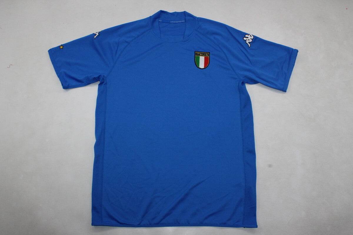 CAMISETA ITALIA I 2002 HOMBRE (RETRO) - ZonaCamisetas