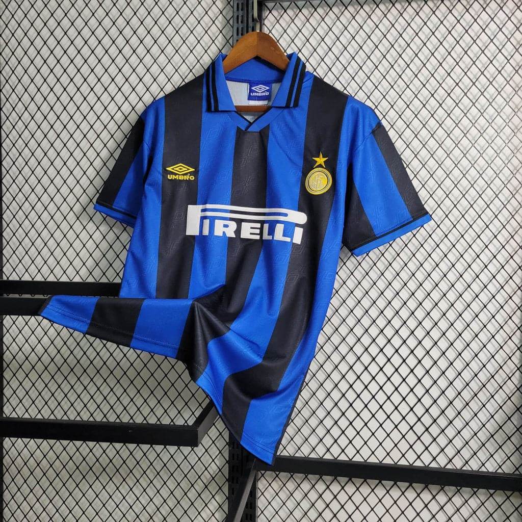 CAMISETA INTER DE MILAN I 95/96 HOMBRE (RETRO) - ZonaCamisetas