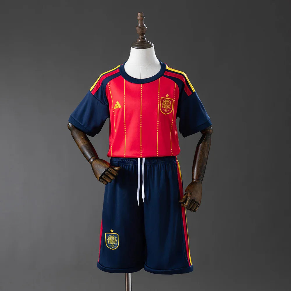 CAMISETA ESPAÑA I 2026 CONJUNTO INFANTIL - ZonaCamisetas