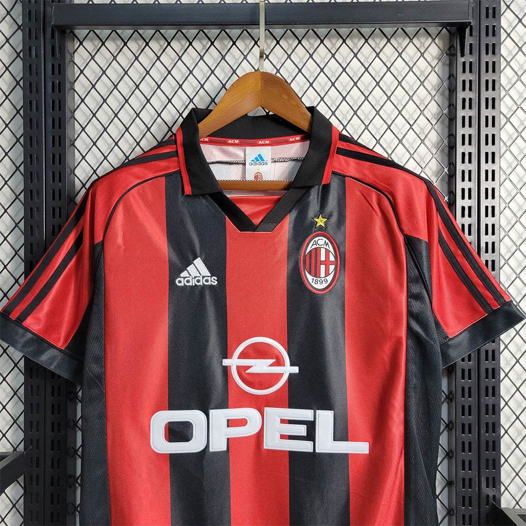 CAMISETA AC MILAN I 98/00 HOMBRE (RETRO) - ZonaCamisetas