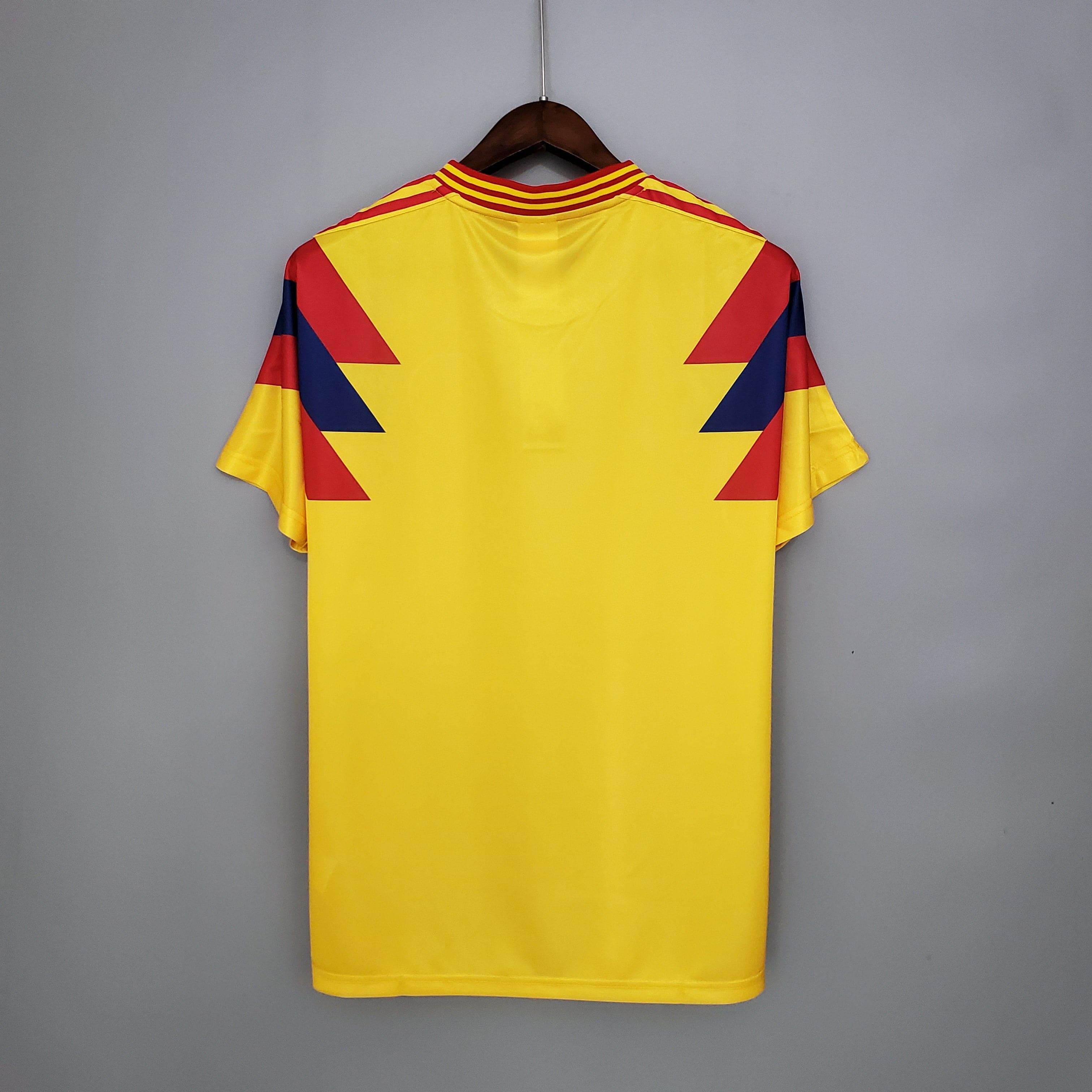 CAMISETA COLOMBIA I 1990 HOMBRE (RETRO) - ZonaCamisetas