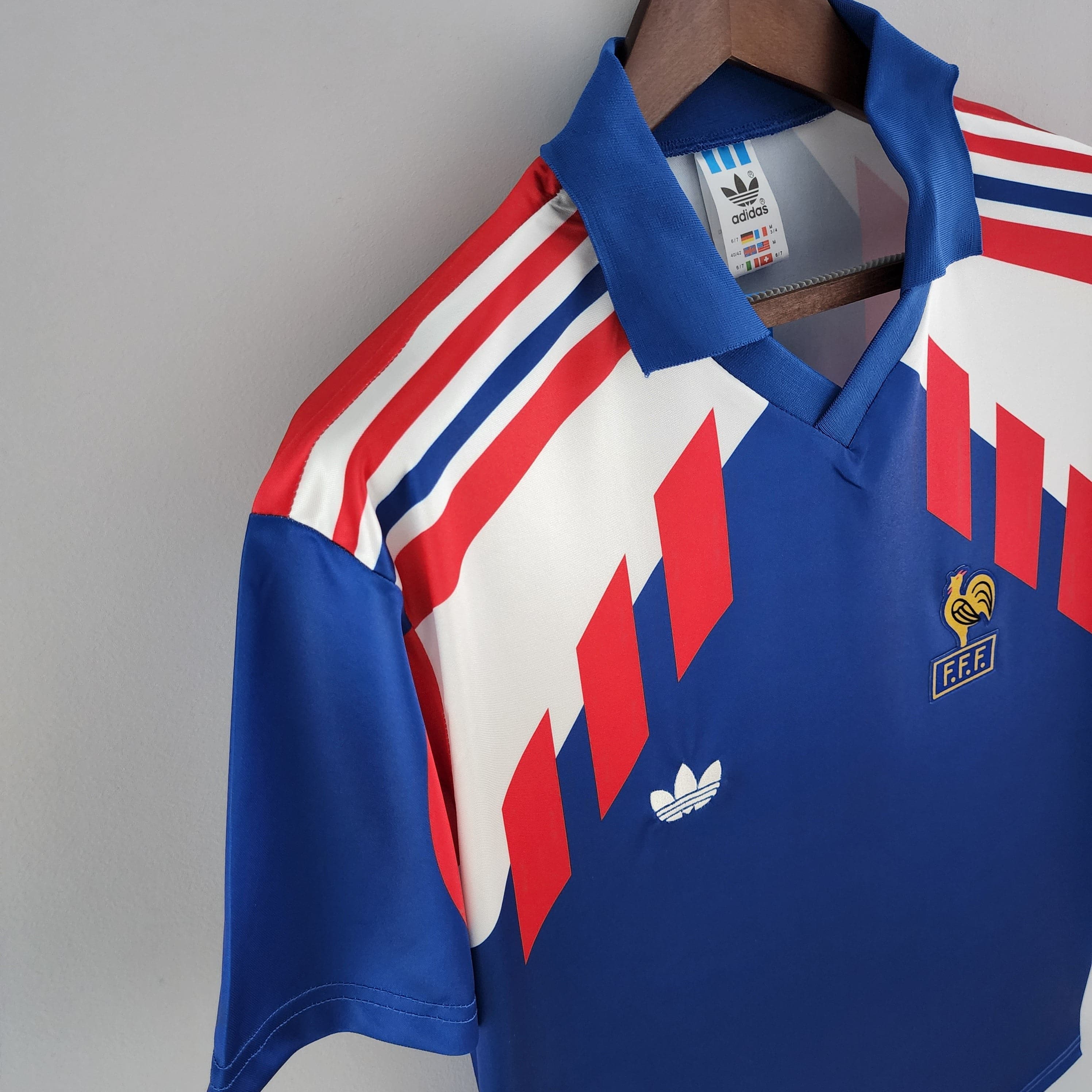 CAMISETA FRANCIA I 88/89 HOMBRE (RETRO)