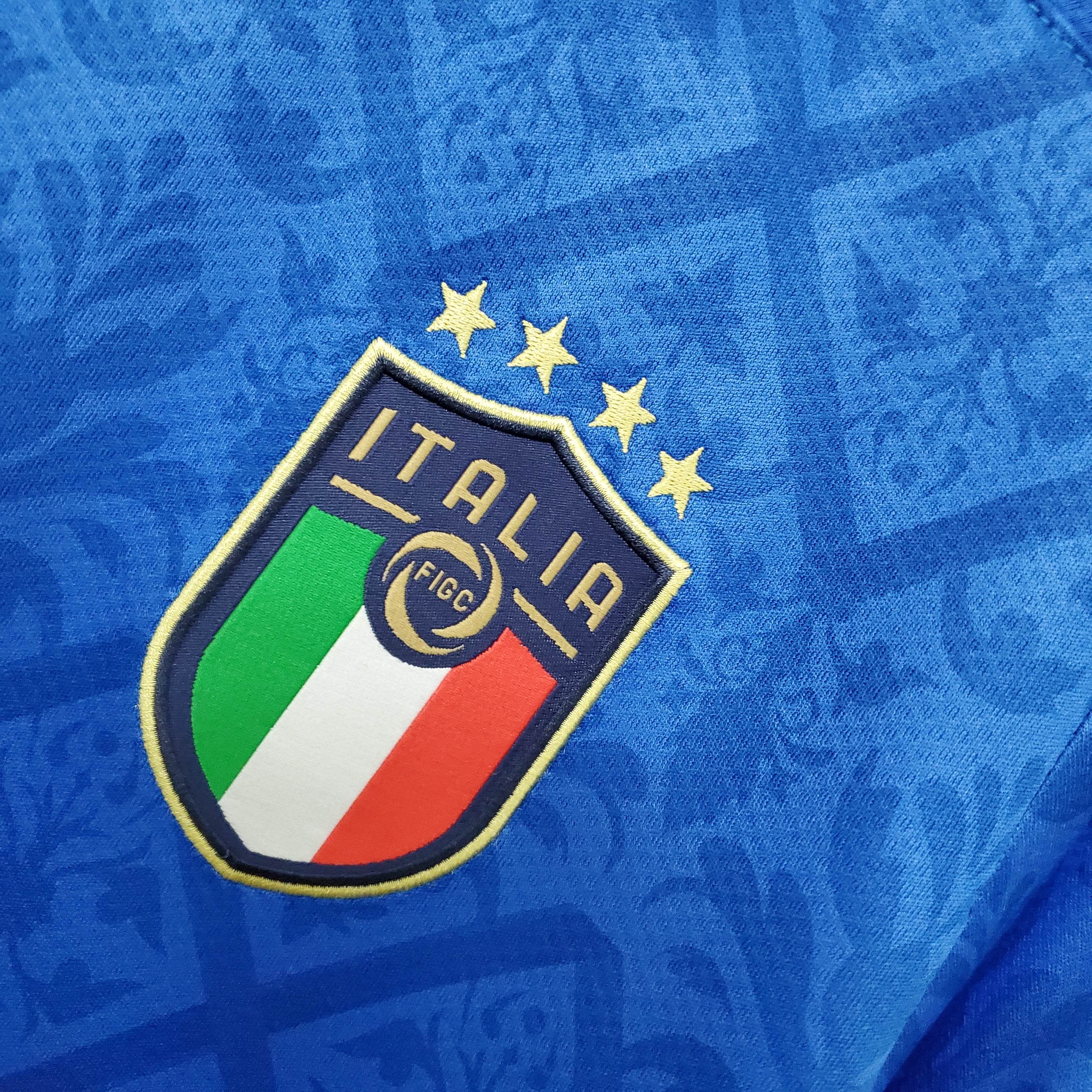 CAMISETA ITALIA EURO 2021 HOMBRE (RETRO) - ZonaCamisetas