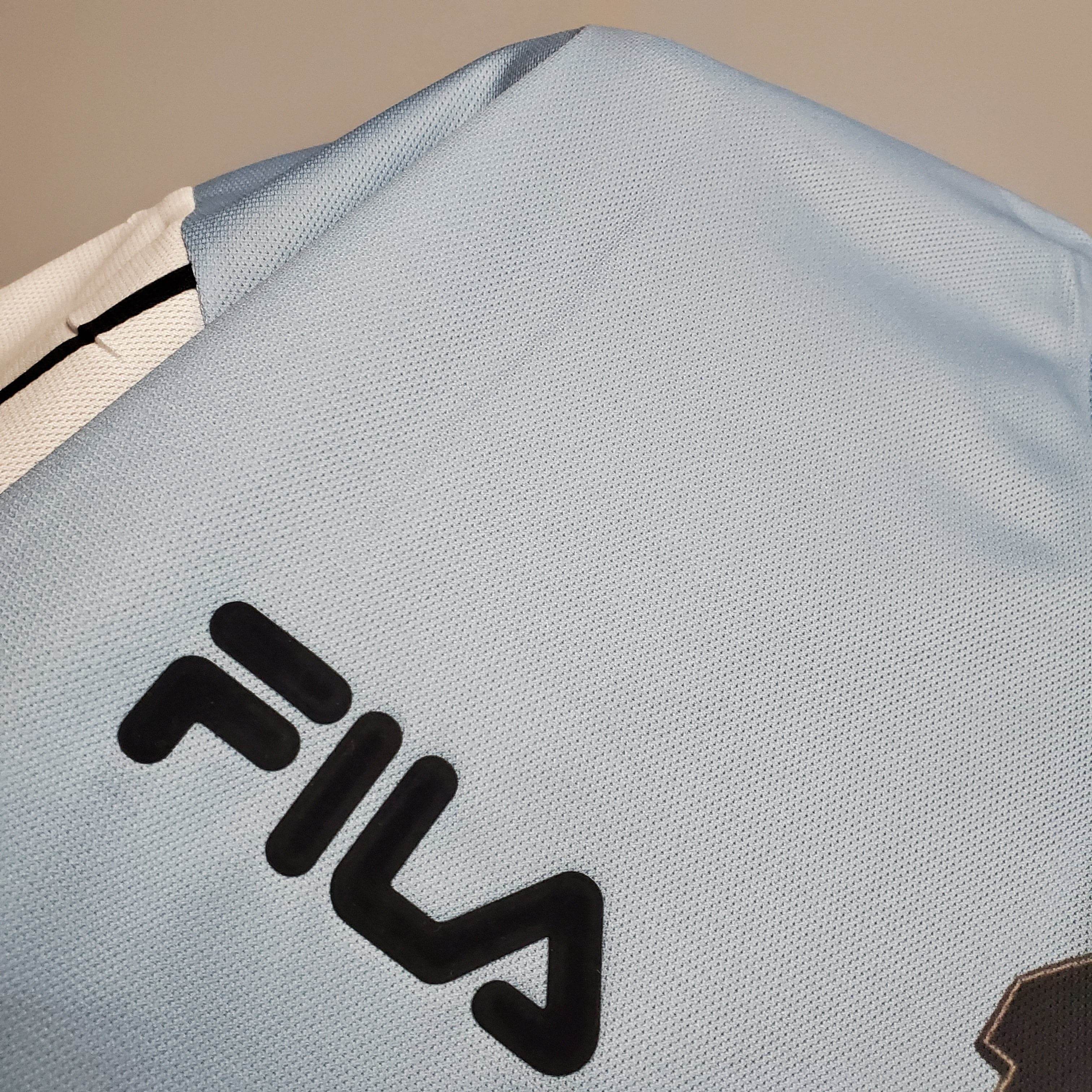 CAMISETA ARGENTINA EDICIÓN COMEMORATIVA I 2001 HOMBRE (RETRO) - ZonaCamisetas