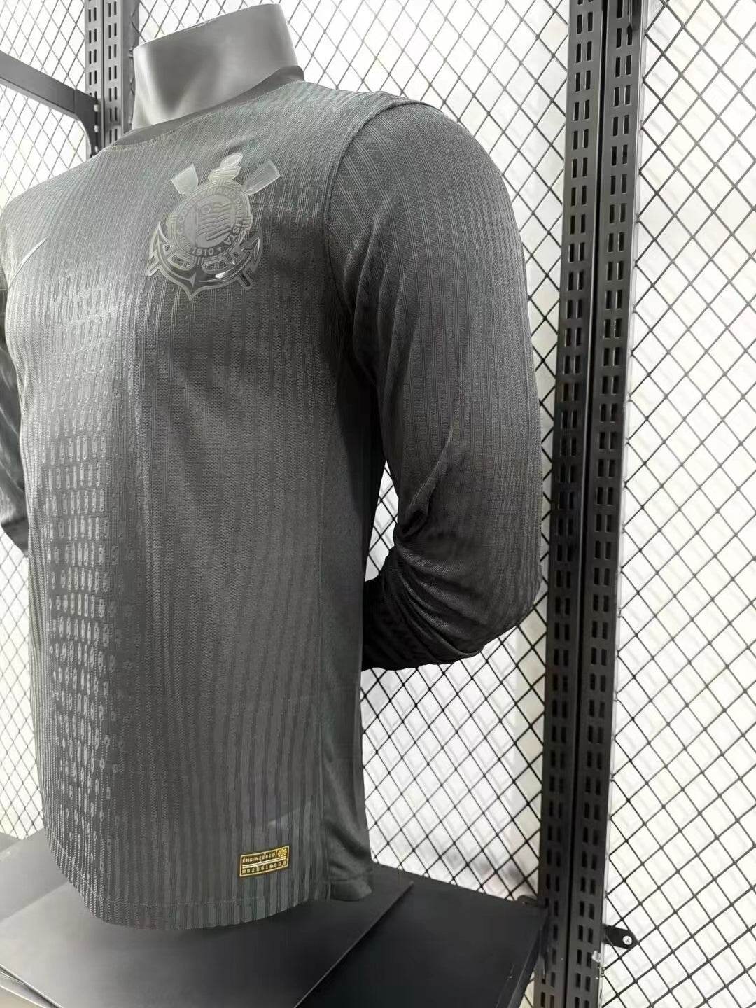 CAMISETA CORINTHIANS l 24/25 MANGA LARGA HOMBRE (VERSION JUGADOR) - ZonaCamisetas