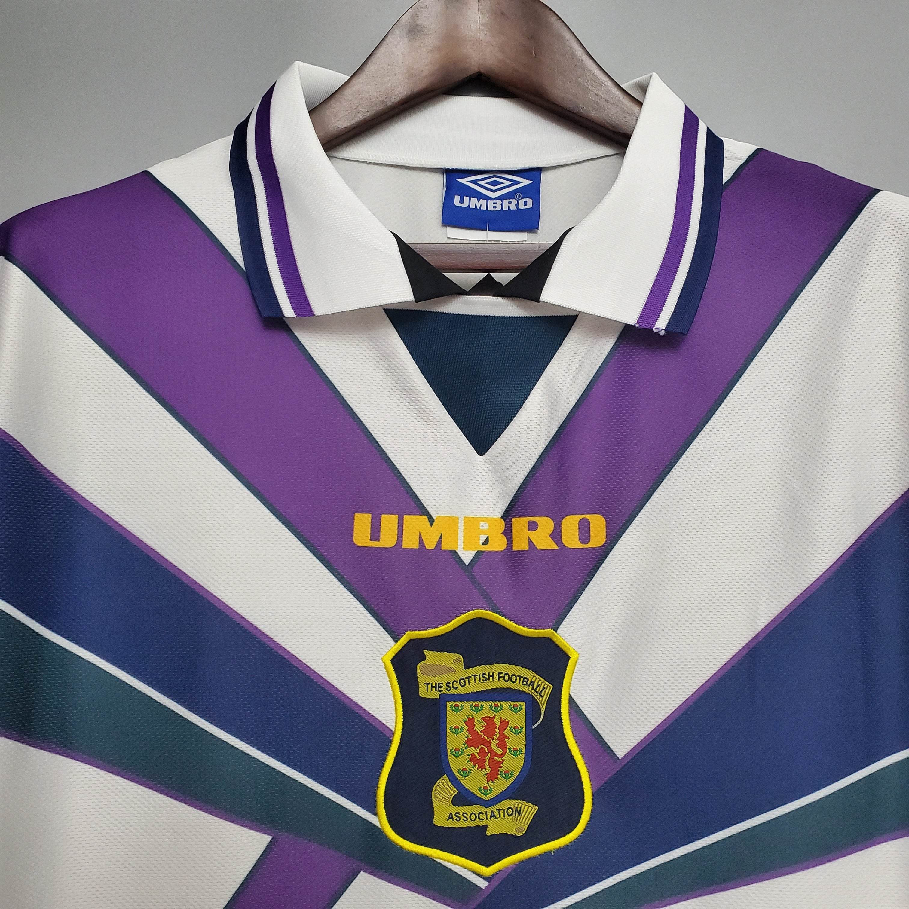 CAMISETA SCOTLAND 94/96 HOMBRE (RETRO) - ZonaCamisetas