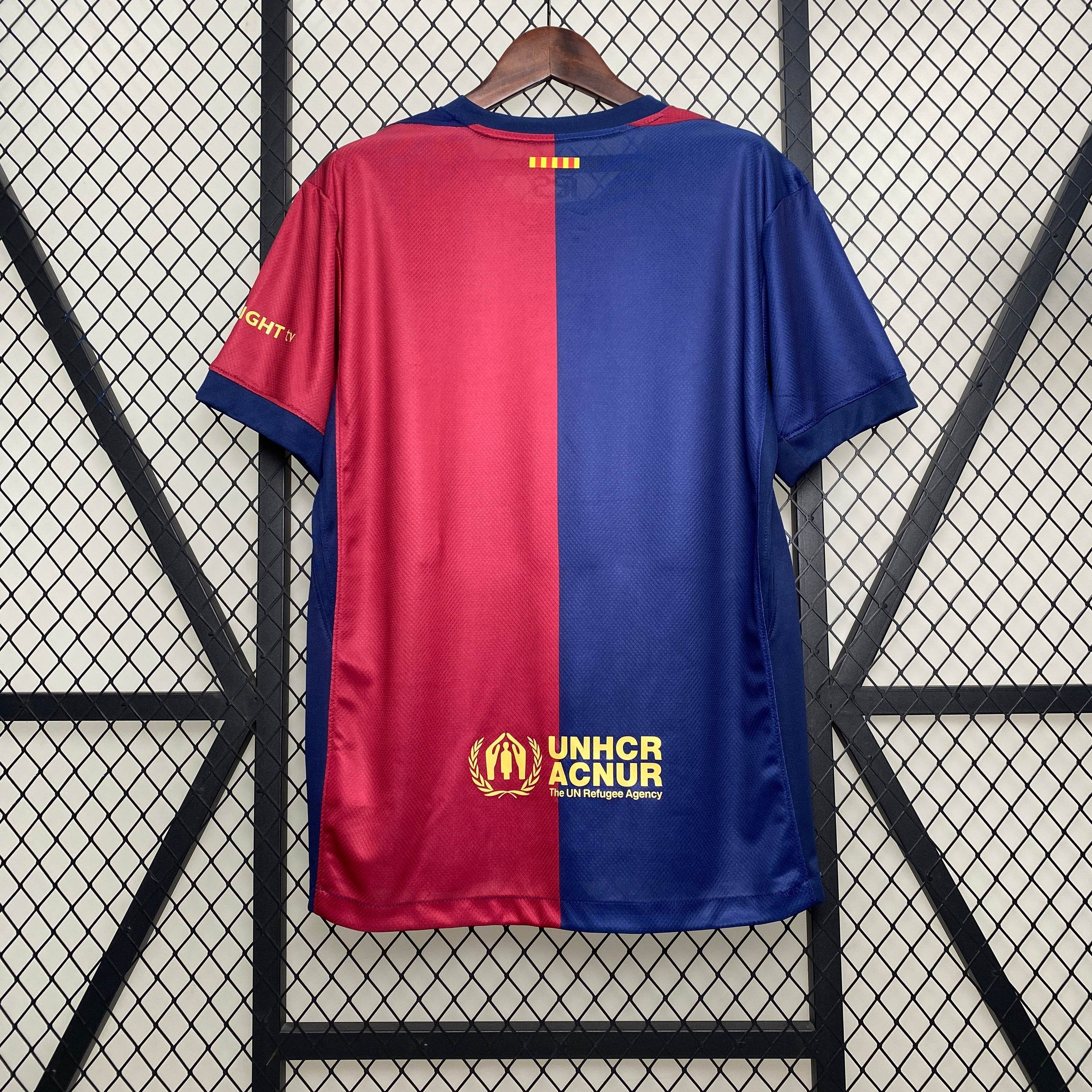 CAMISETA BARCELONA I 24/25 HOMBRE (VERSIÓN FAN) - ZonaCamisetas