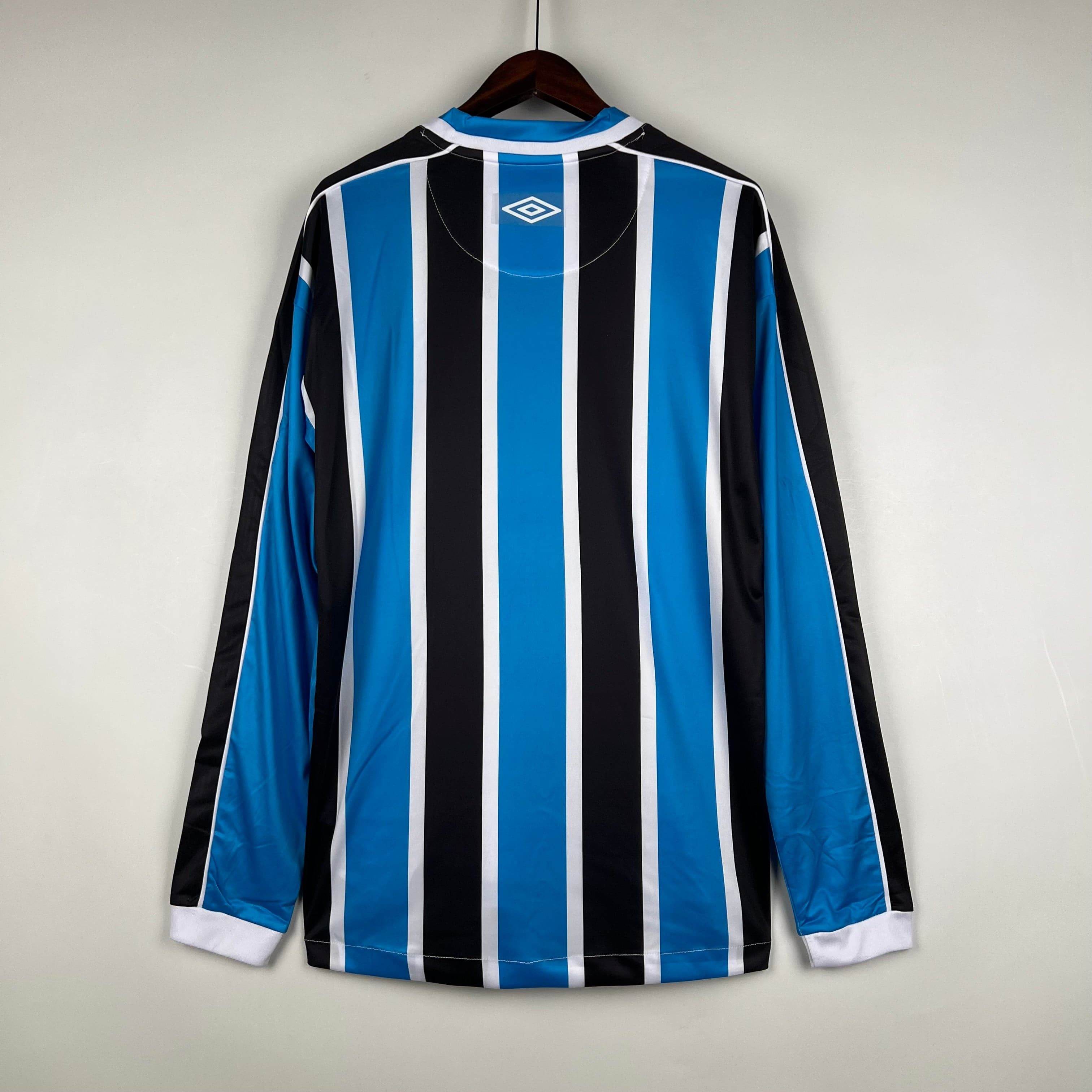 CAMISETA GREMIO I 23/24 HOMBRE MANGA LARGA (VERSIÓN FAN) - ZonaCamisetas