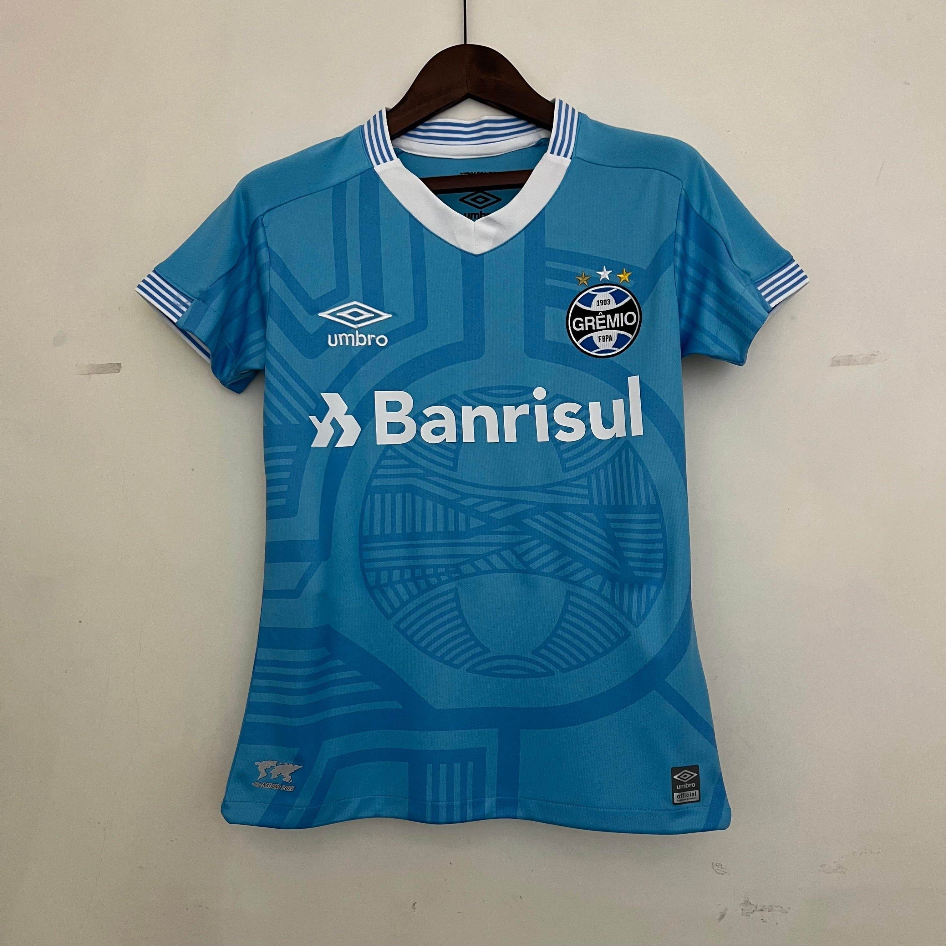 CAMISETA GREMIO III 23/24 MUJER (VERSIÓN FAN) - ZonaCamisetas