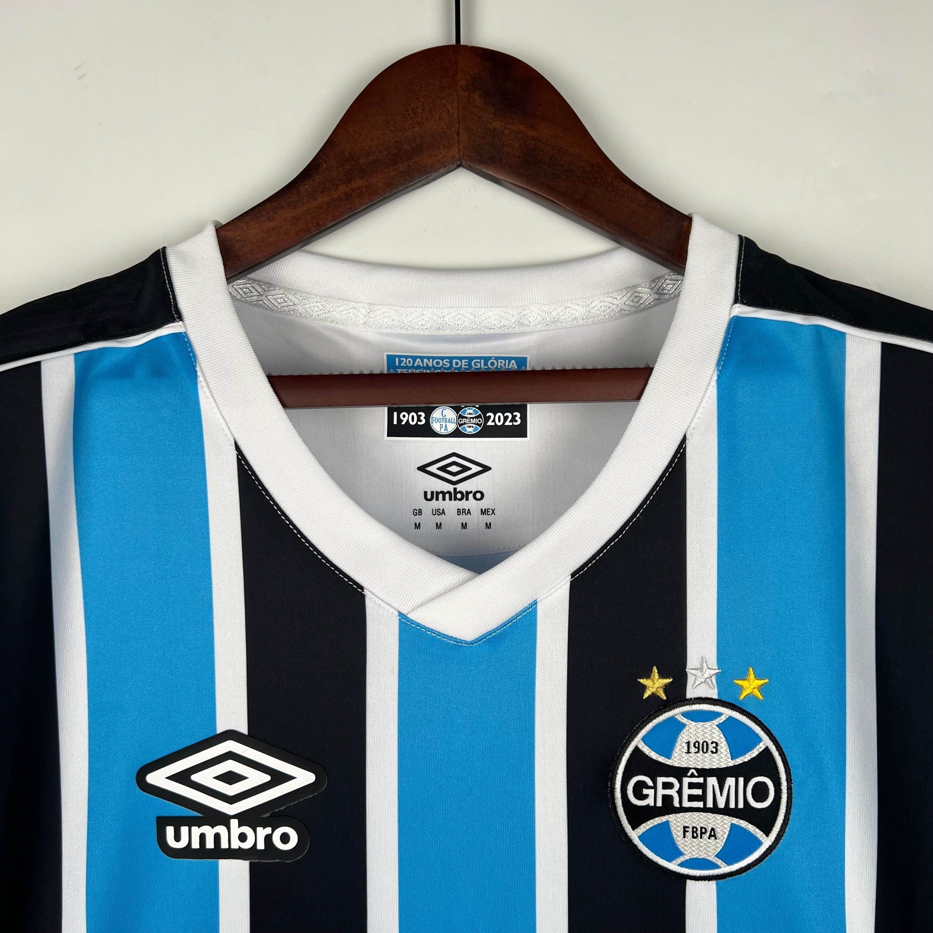 CAMISETA GREMIO I 23/24 MUJER (VERSIÓN FAN) - ZonaCamisetas
