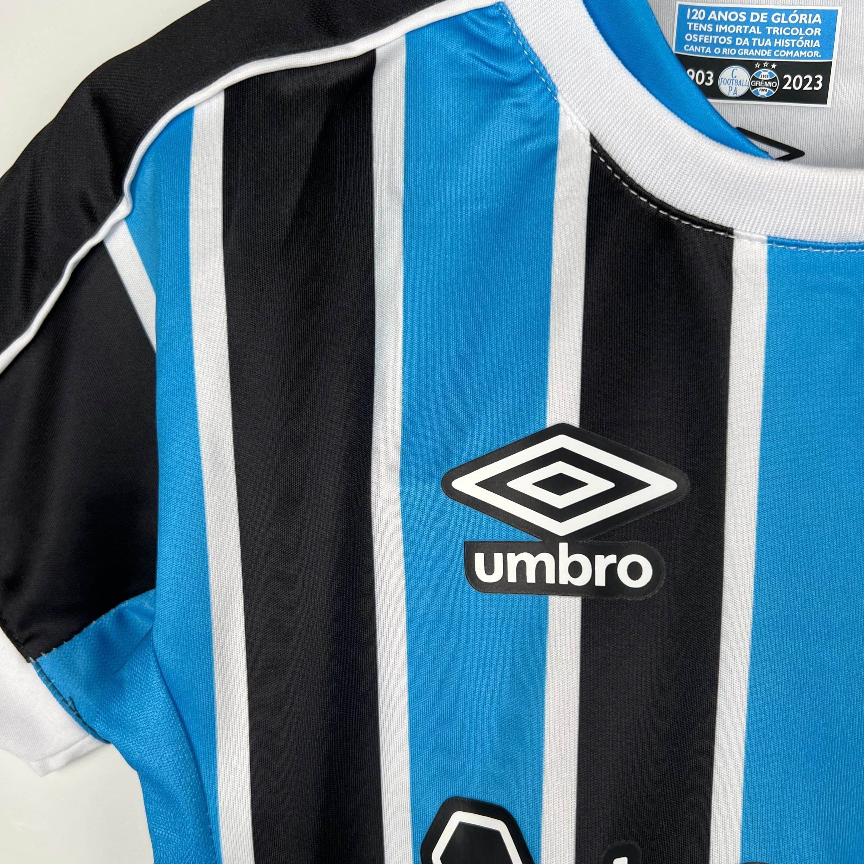 CAMISETA GRÊMIO I 23/24 CONJUNTO INFANTIL - ZonaCamisetas