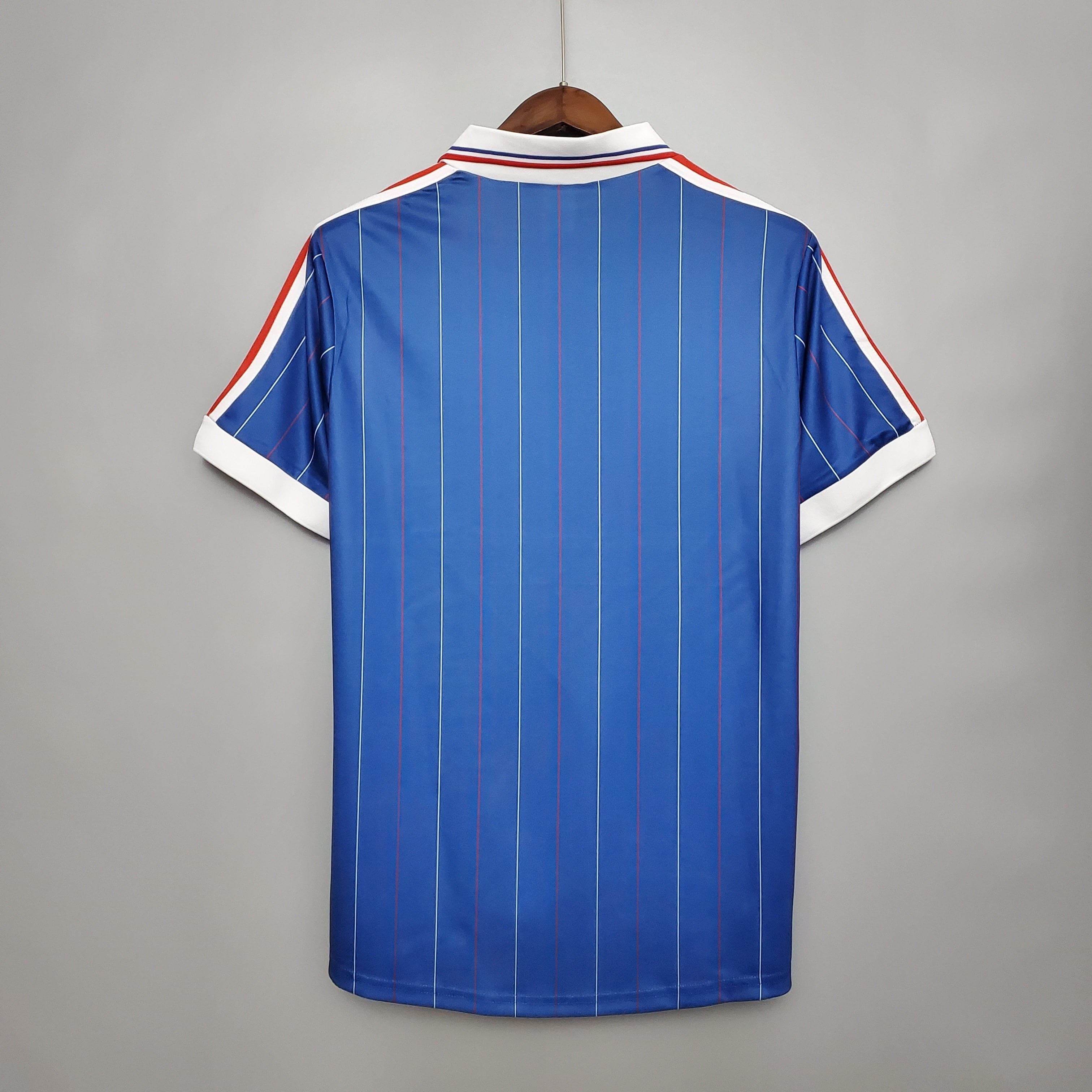 CAMISETA FRANCIA I 82/83 HOMBRE (RETRO) - ZonaCamisetas