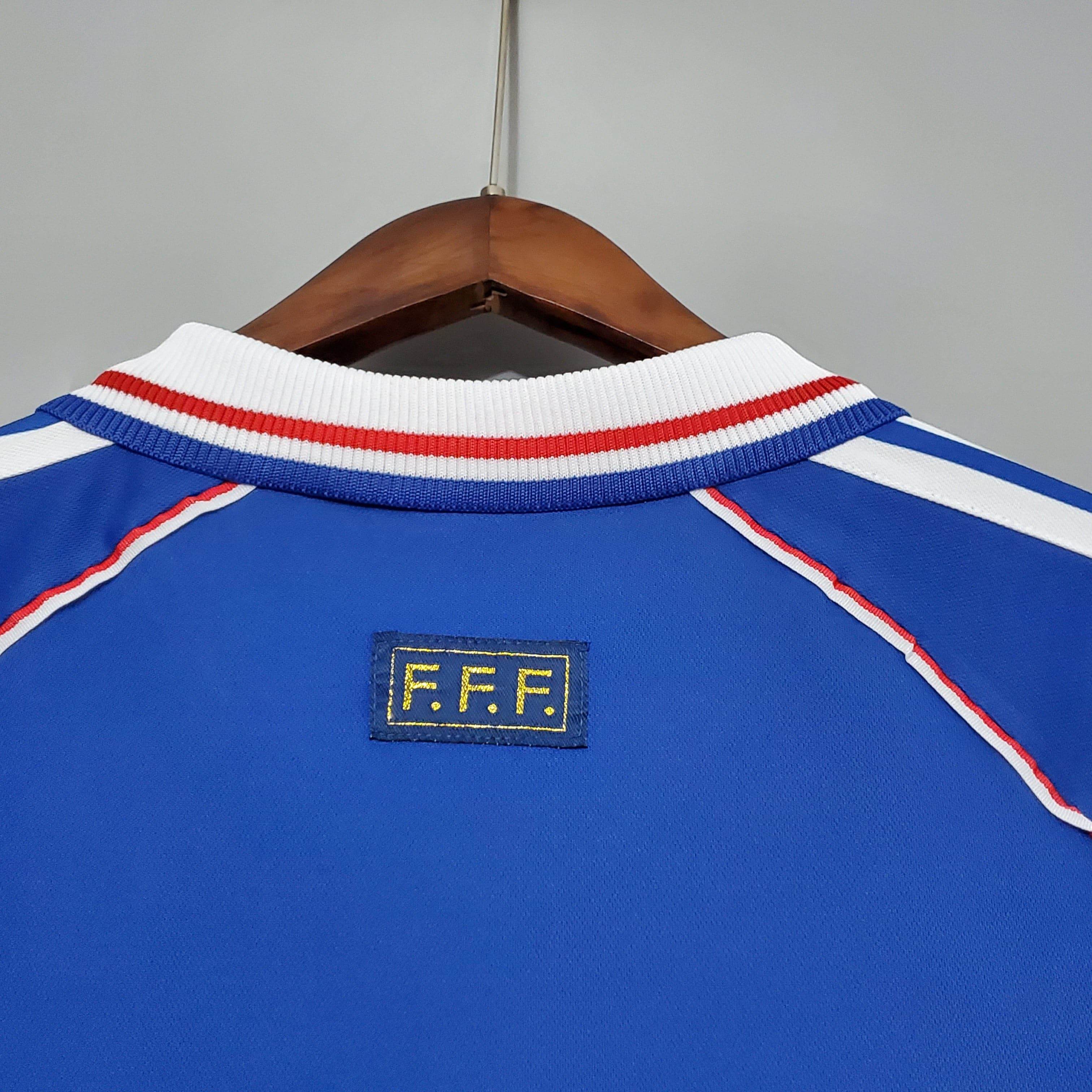 CAMISETA FRANCIA I 98/99 HOMBRE (RETRO) - ZonaCamisetas