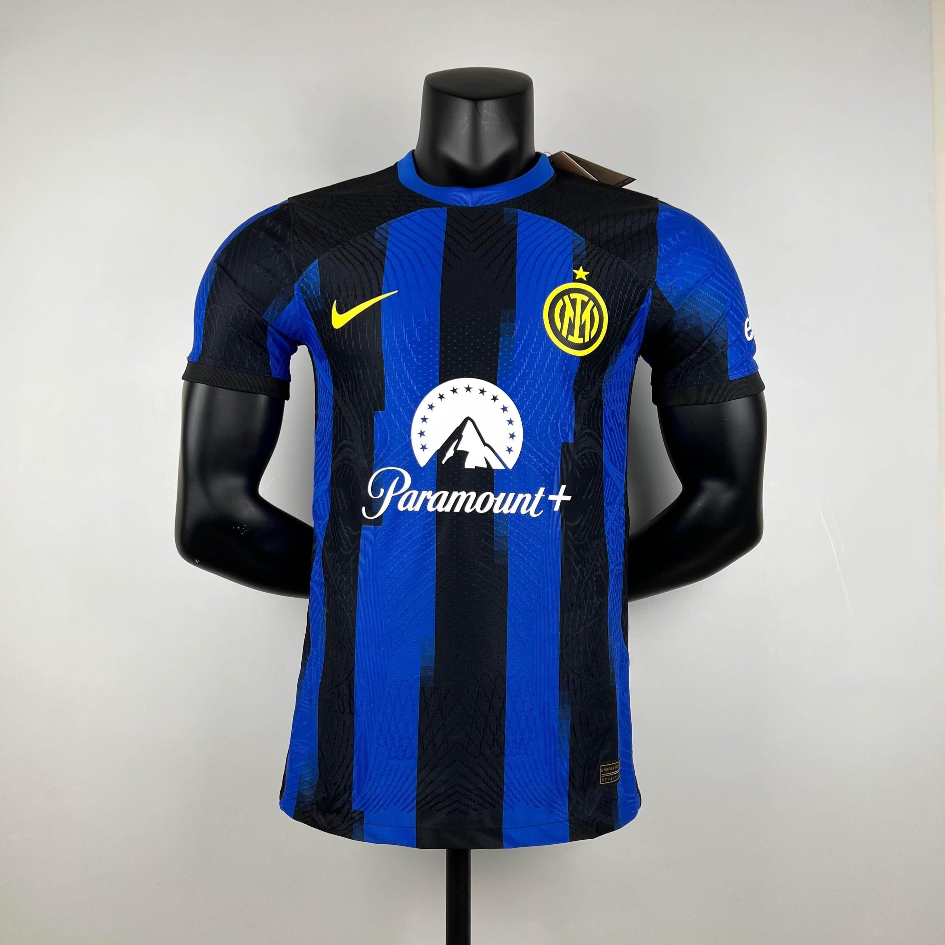CAMISETA INTER DE MILAN I 23/24 HOMBRE (VERSIÓN JUGADOR) - ZonaCamisetas