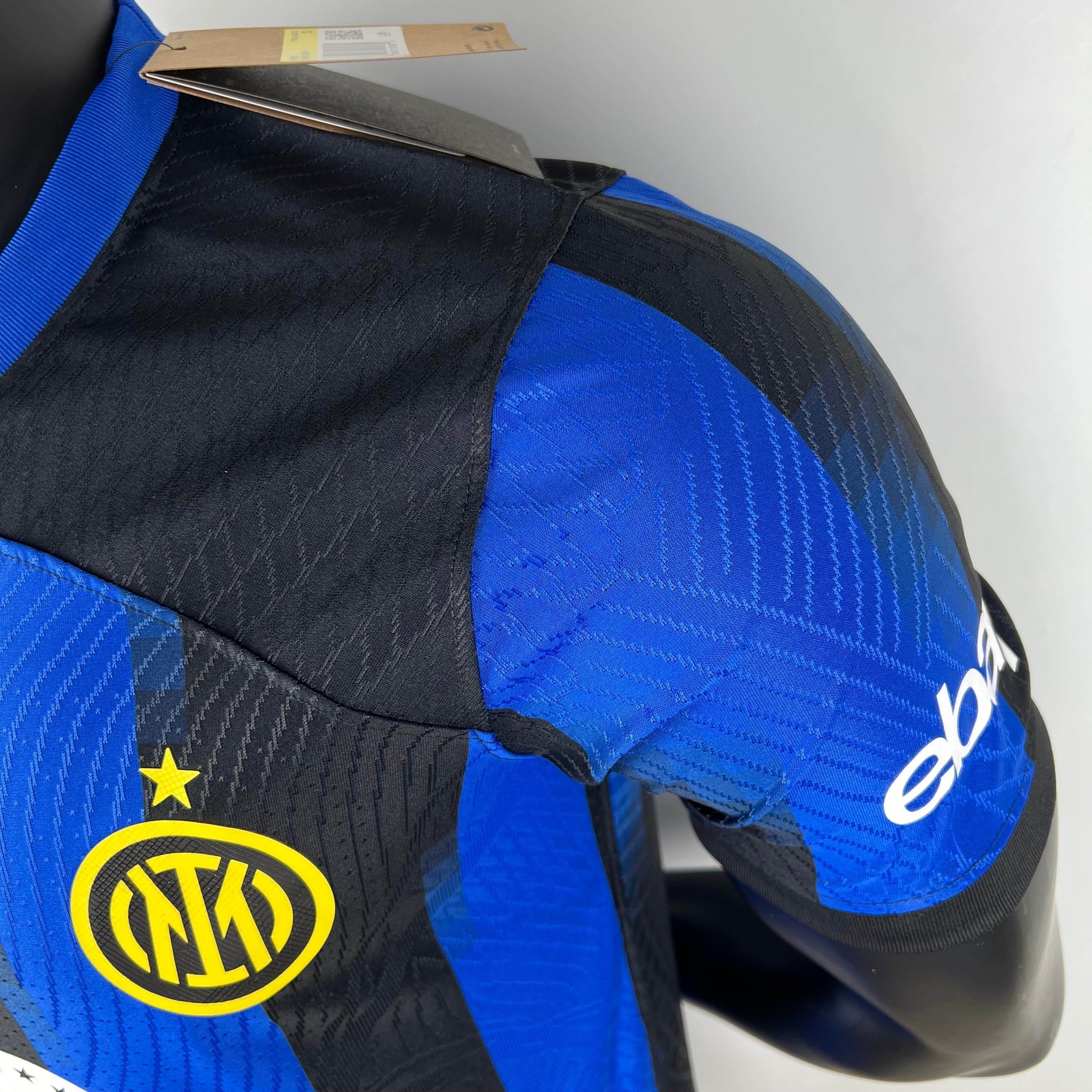 CAMISETA INTER DE MILAN I 23/24 HOMBRE (VERSIÓN JUGADOR) - ZonaCamisetas