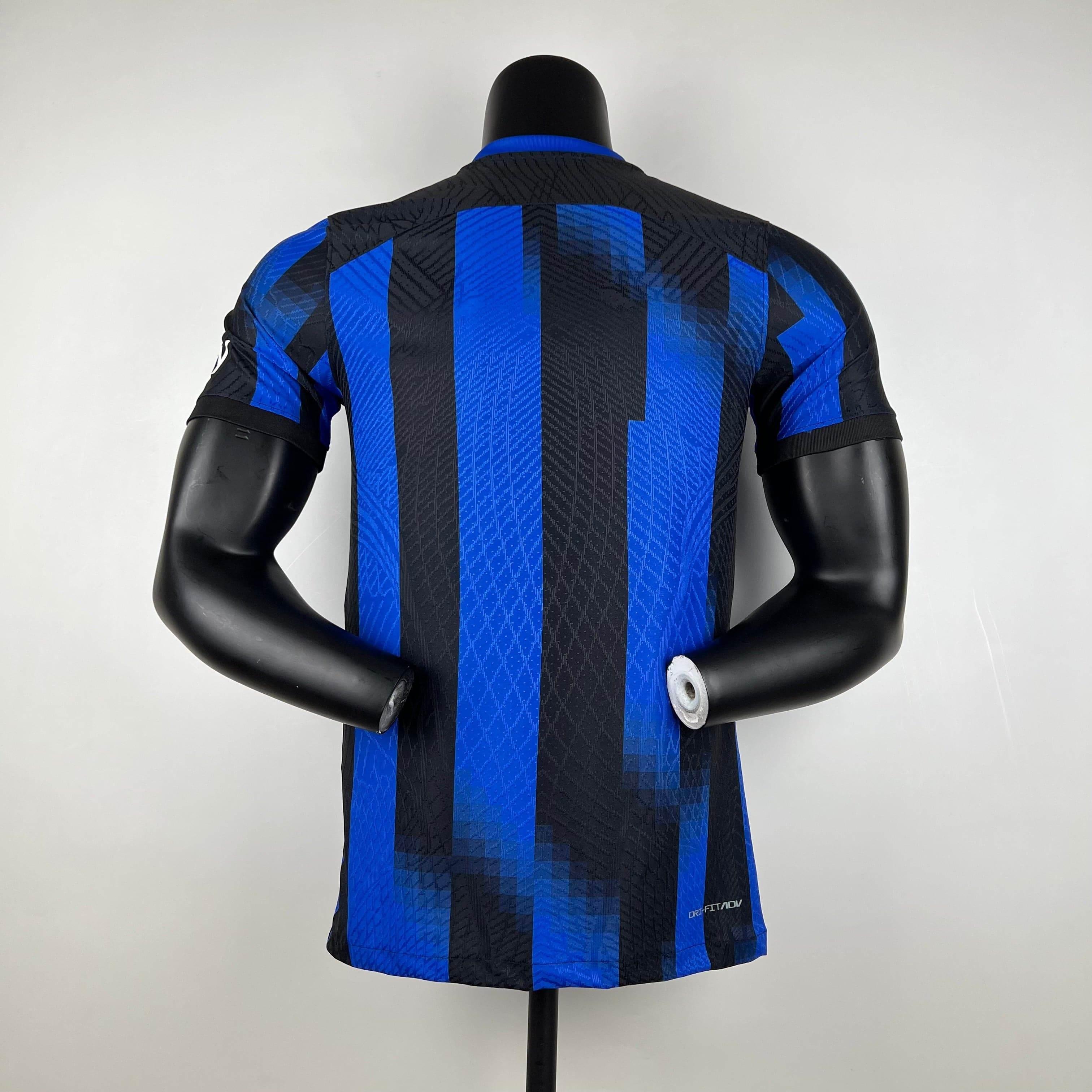 CAMISETA INTER DE MILAN I 23/24 HOMBRE (VERSIÓN JUGADOR) - ZonaCamisetas