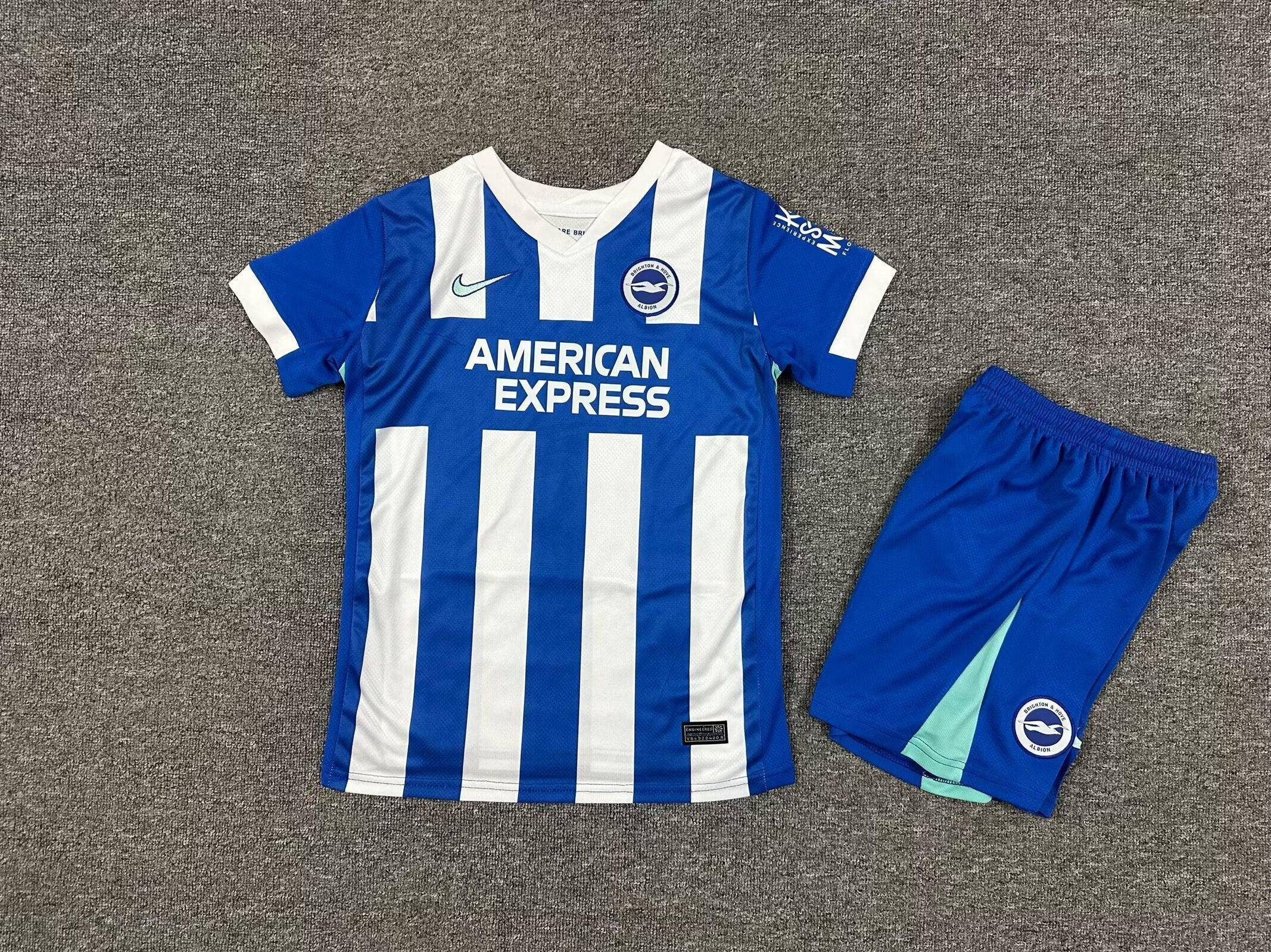 CAMISETA BRIGHTON I 25/26 CONJUNTO INFANTIL - ZonaCamisetas