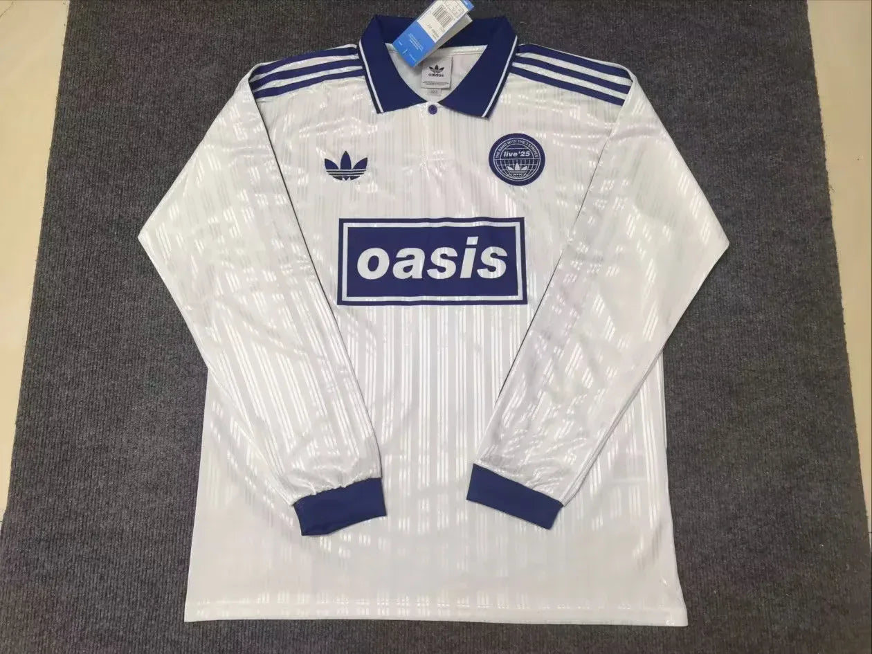 CAMISETA ADIDAS OASIS TOUR II 25/26 MANGA LARGA HOMBRE (RETRO) - ZonaCamisetas