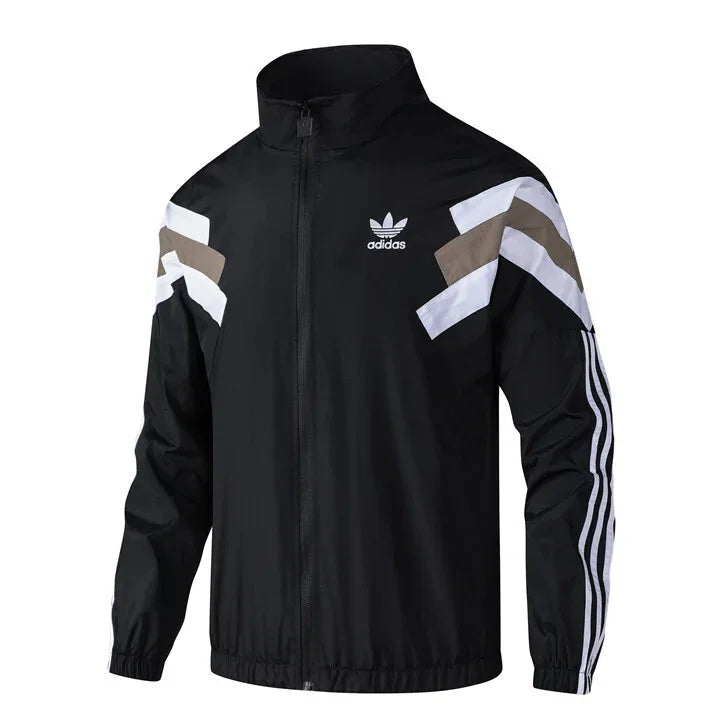 CORTAVIENTO ADIDAS BLACK - ZonaCamisetas