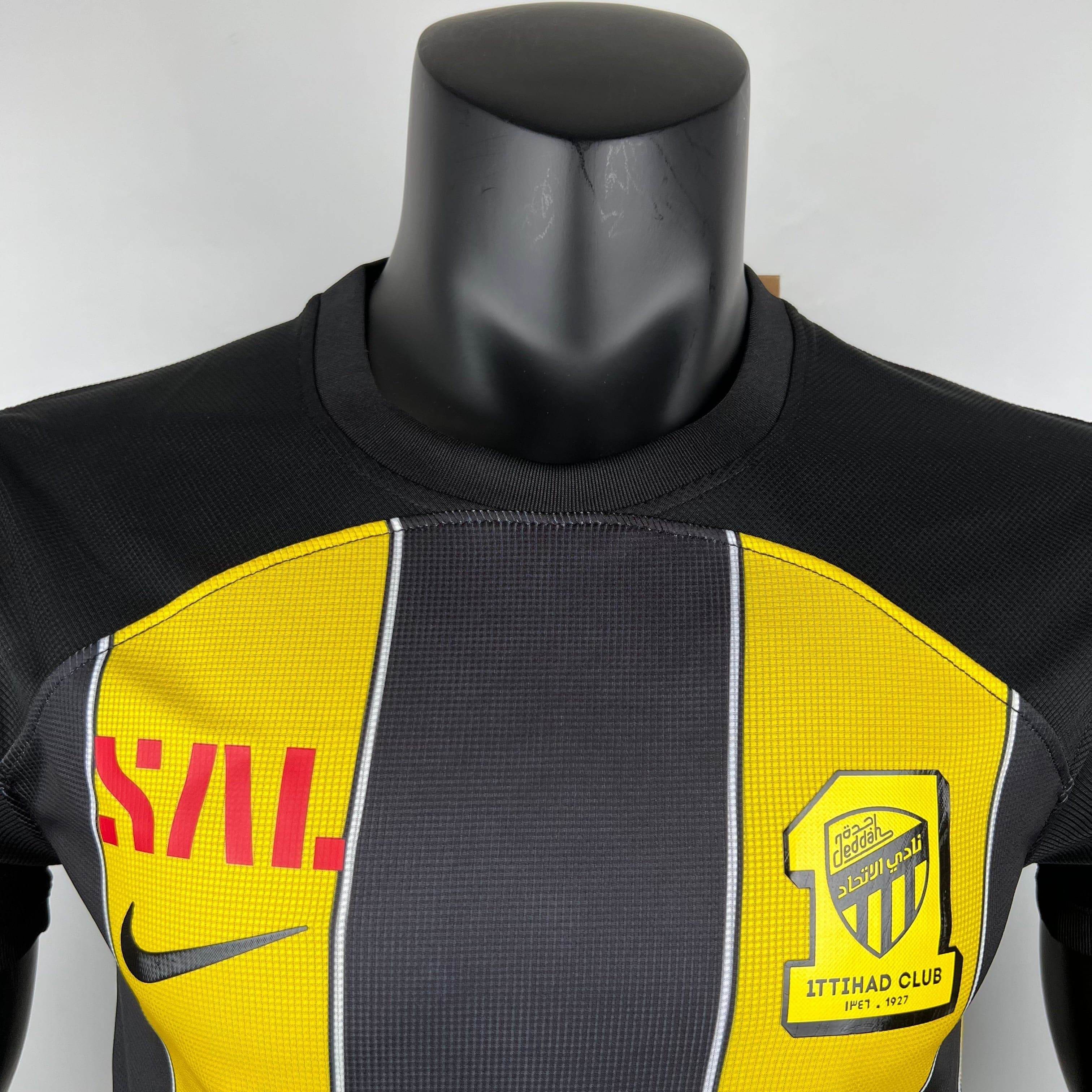 CAMISETA AL ITTIHAD JEDDAH I 23/24 HOMBRE (VERSIÓN JUGADOR) - ZonaCamisetas