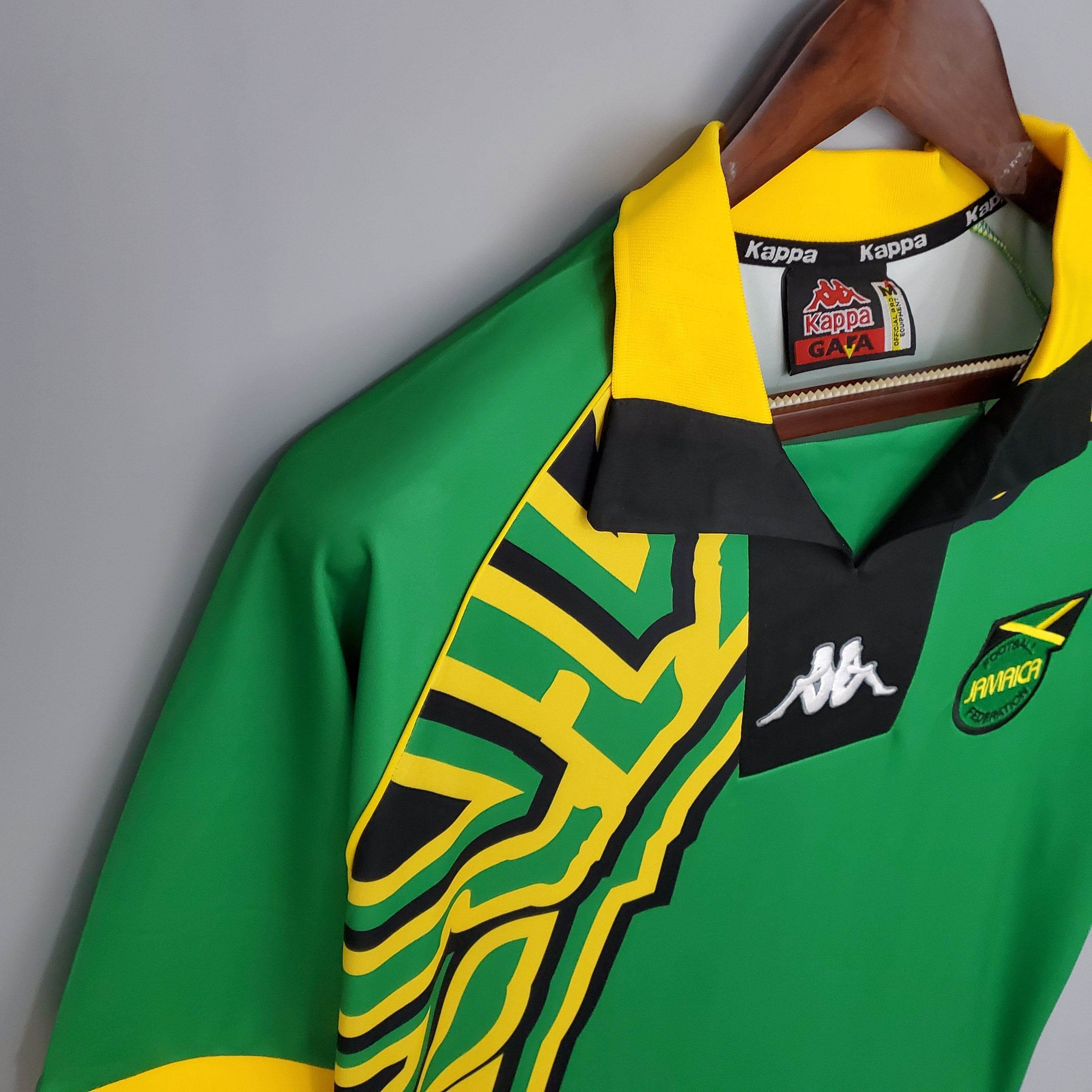 CAMISETA JAMAICA I 1998 HOMBRE (RETRO) - ZonaCamisetas