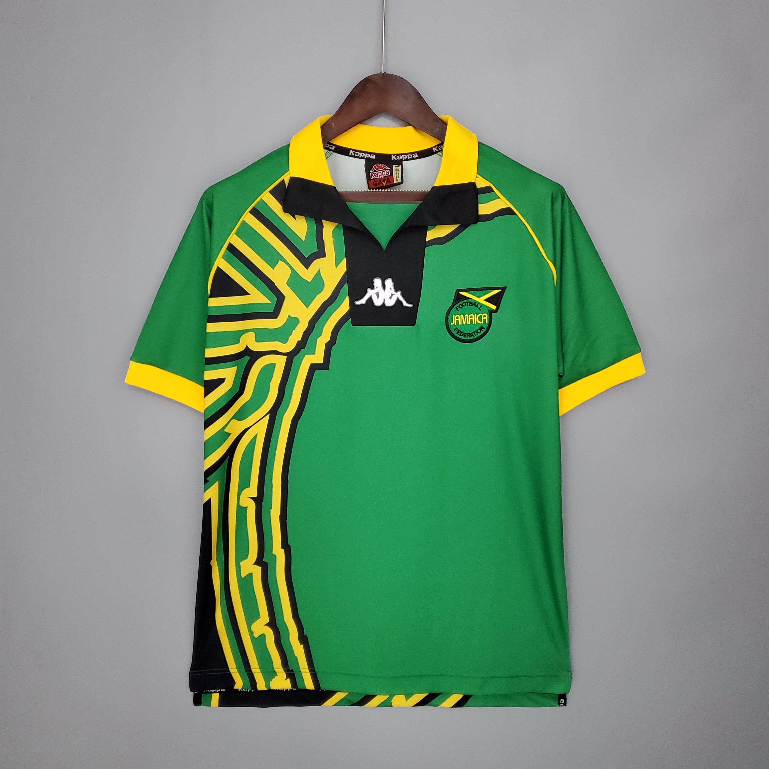 CAMISETA JAMAICA I 1998 HOMBRE (RETRO) - ZonaCamisetas