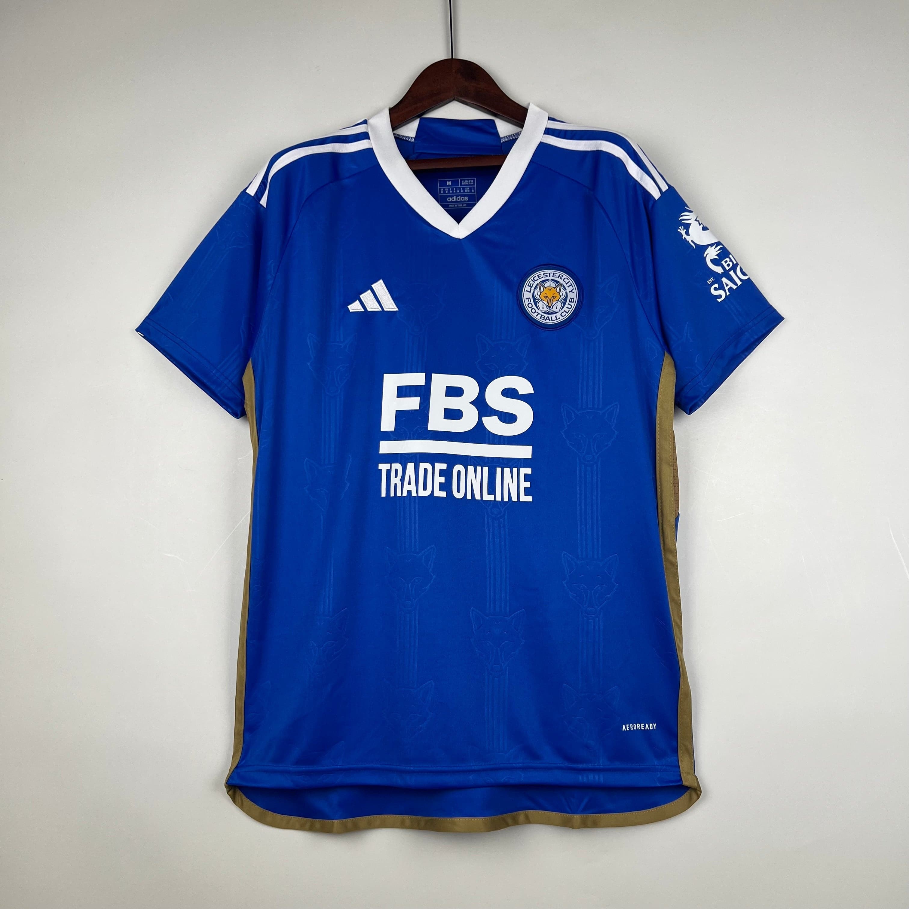 CAMISETA LEICESTER CITY I 23/24 HOMBRE (VERSIÓN FAN)