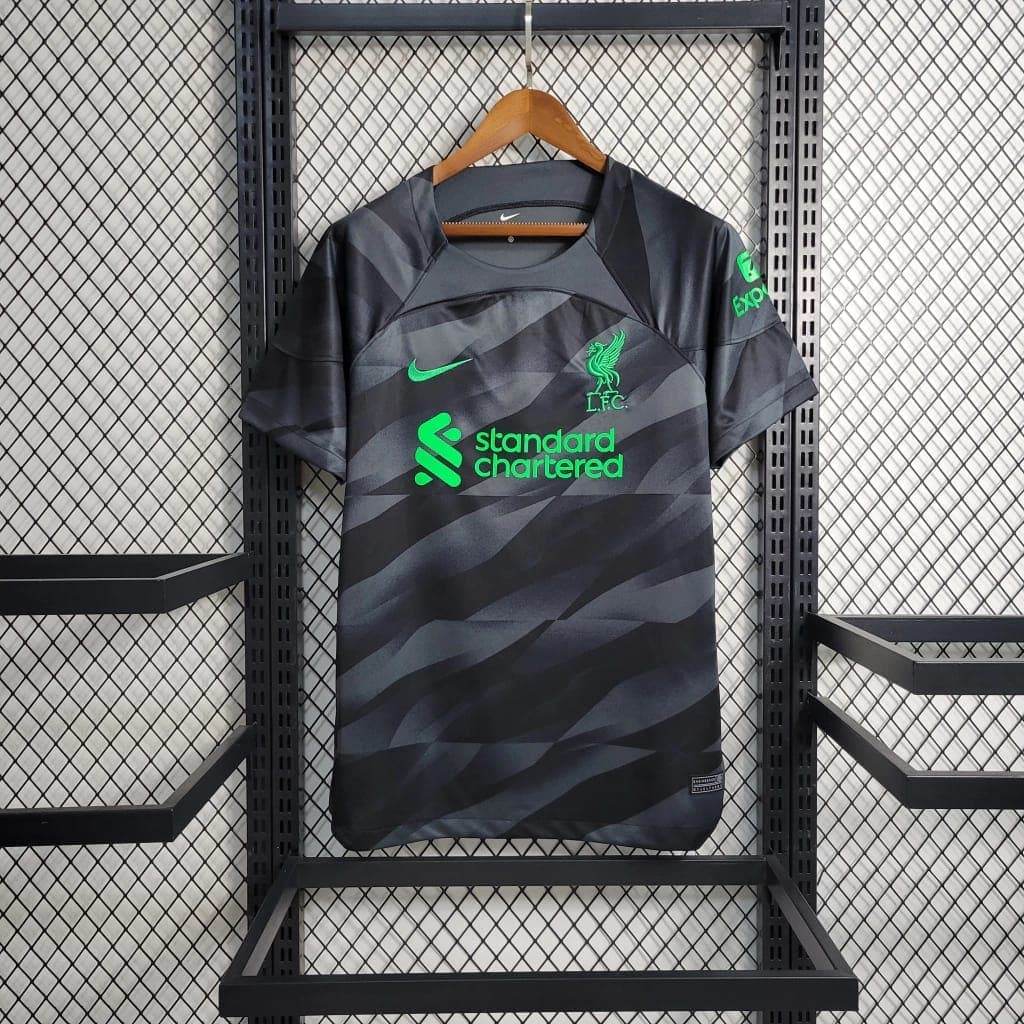 CAMISETA LIVERPOOL PORTERO I 23/24 HOMBRE (VERSIÓN FAN) - ZonaCamisetas