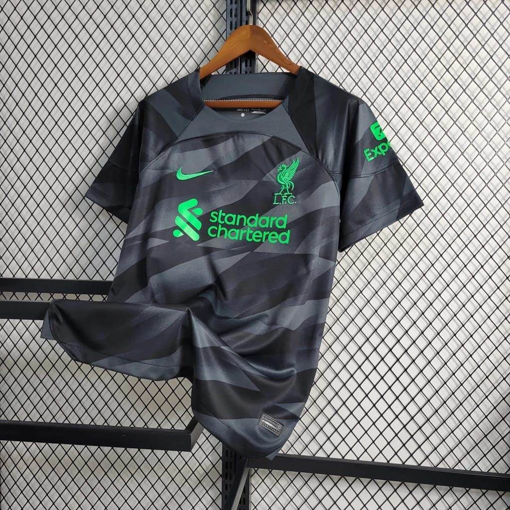 CAMISETA LIVERPOOL PORTERO I 23/24 HOMBRE (VERSIÓN FAN) - ZonaCamisetas
