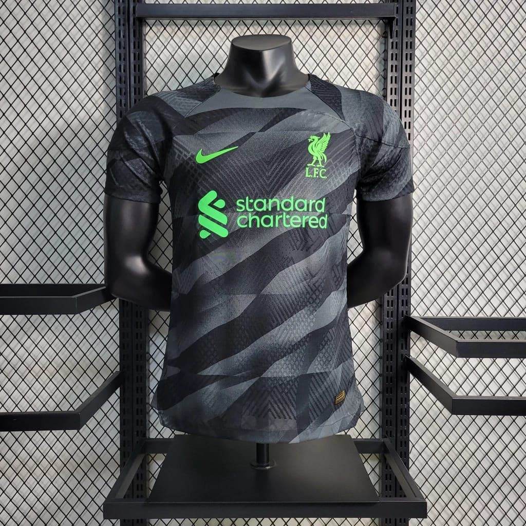 CAMISETA LIVERPOOL PORTERO I 23/24 HOMBRE (VERSIÓN JUGADOR) - ZonaCamisetas