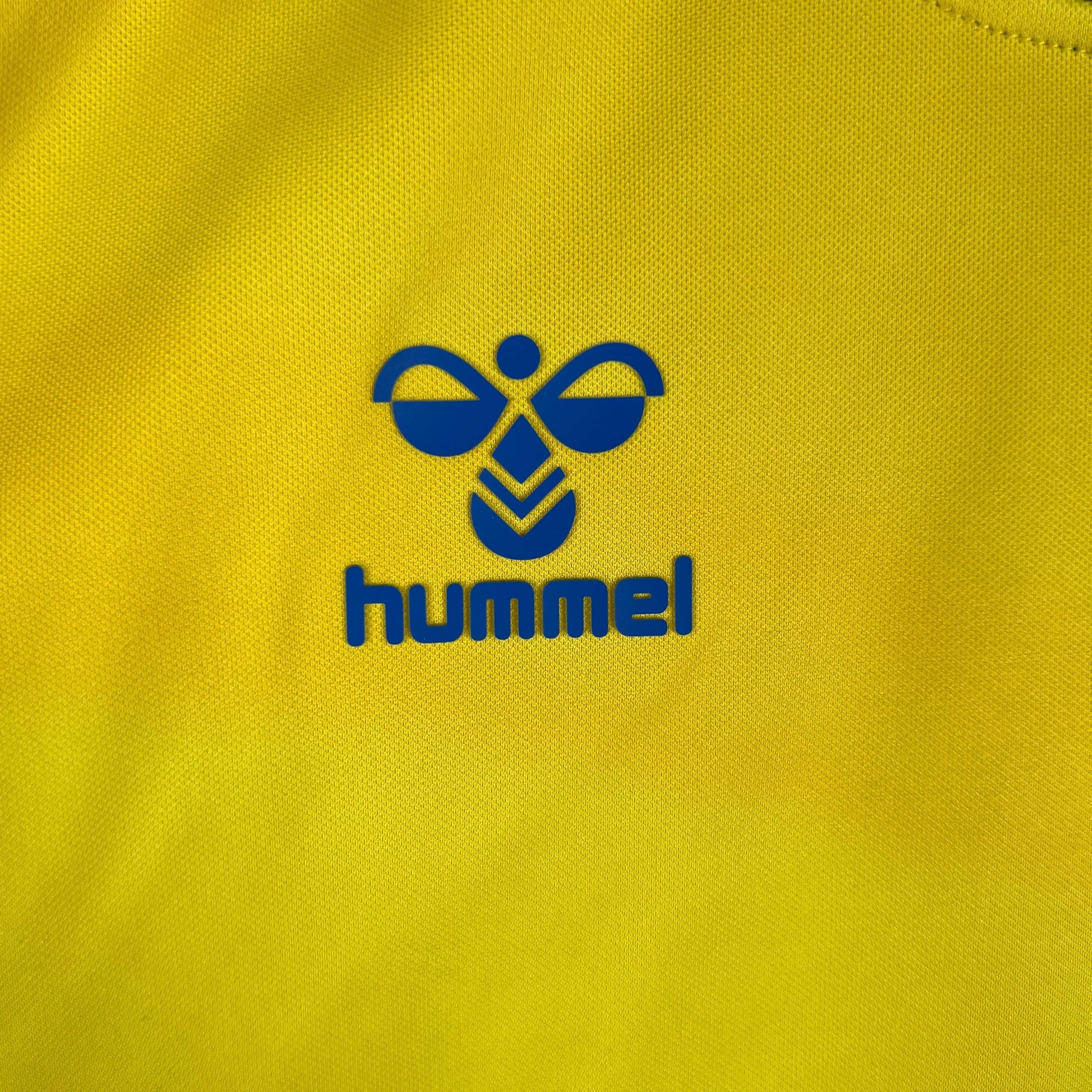 CAMISETA LAS PALMAS I 23/24 HOMBRE (VERSIÓN FAN) - ZonaCamisetas