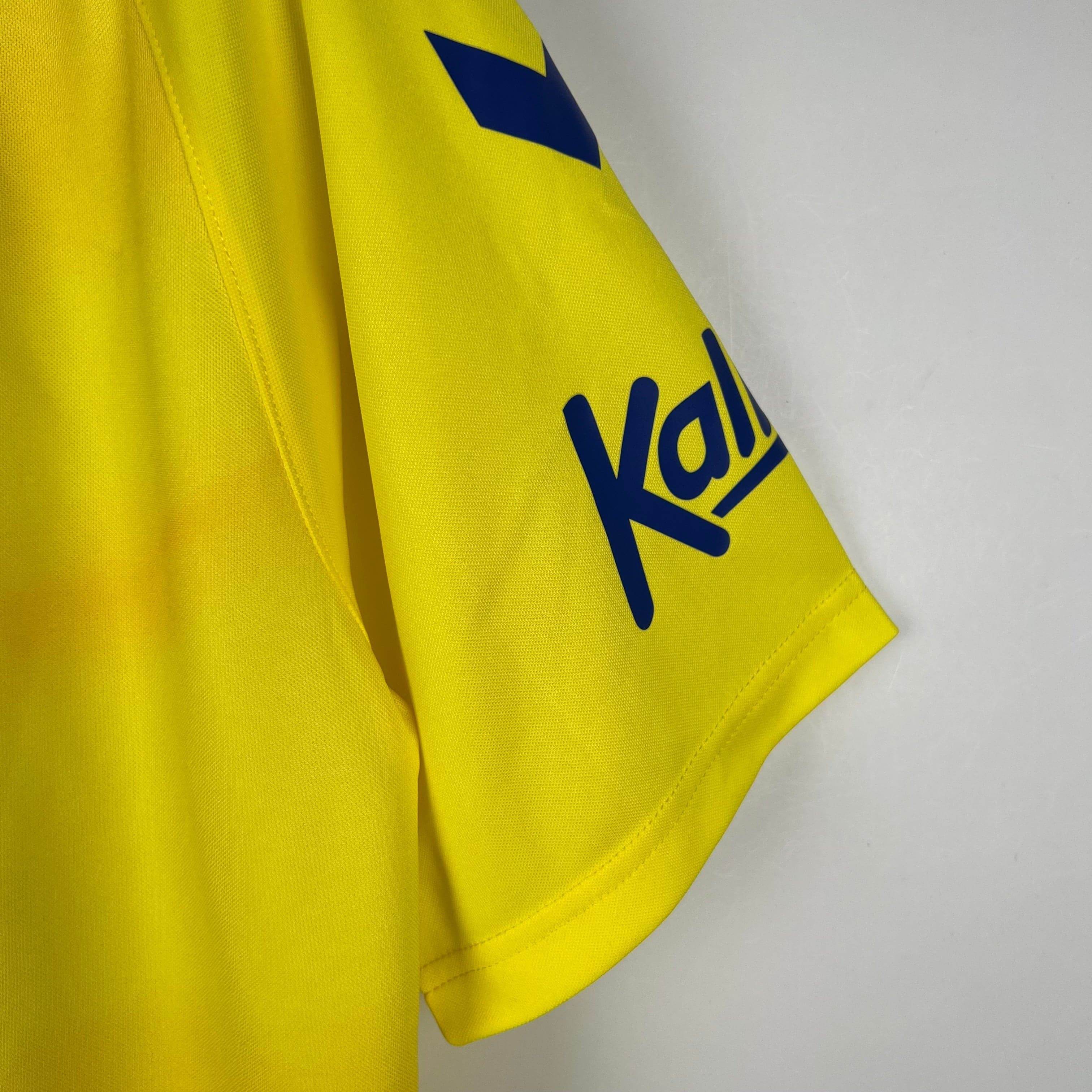 CAMISETA LAS PALMAS I 23/24 HOMBRE (VERSIÓN FAN) - ZonaCamisetas