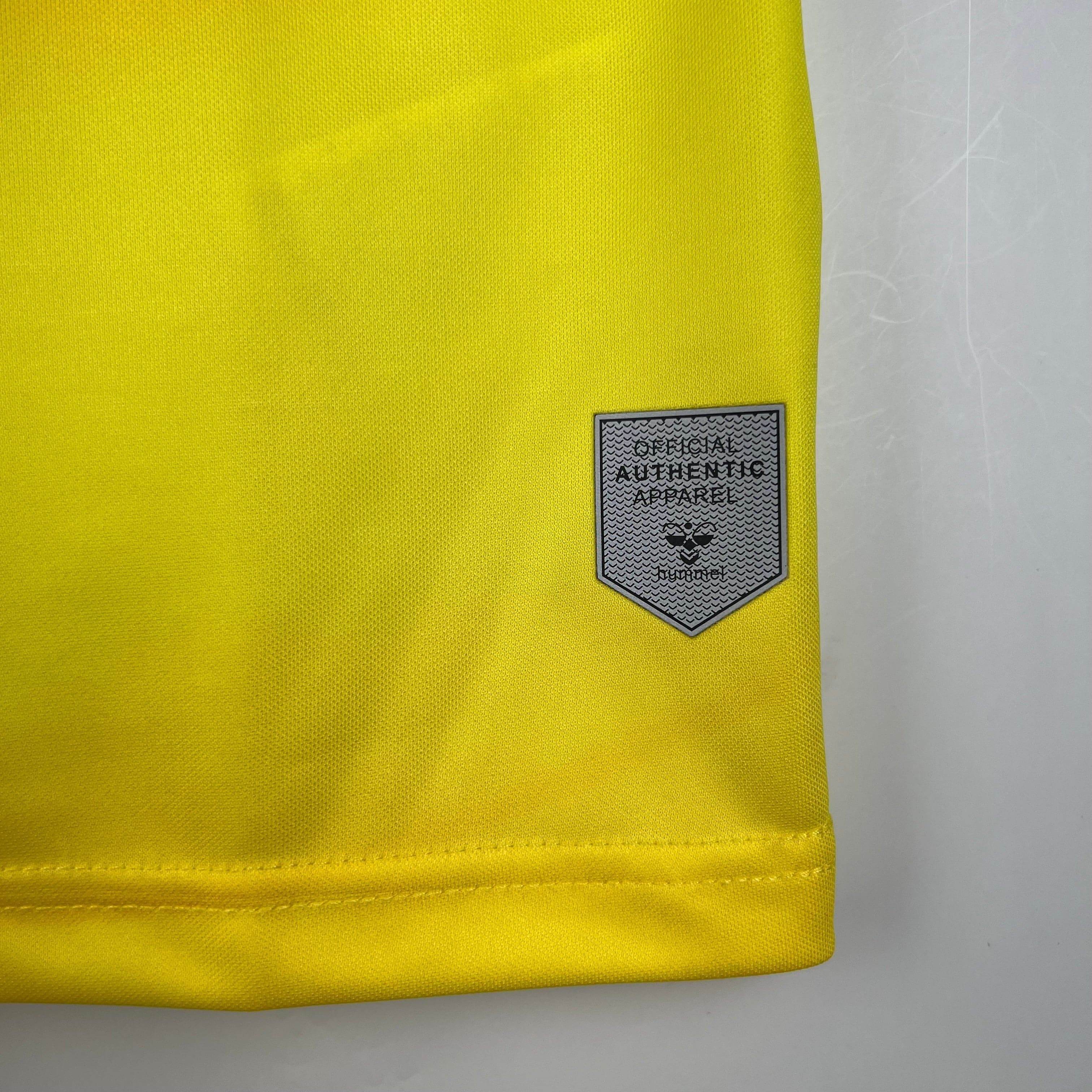 CAMISETA LAS PALMAS I 23/24 HOMBRE (VERSIÓN FAN) - ZonaCamisetas