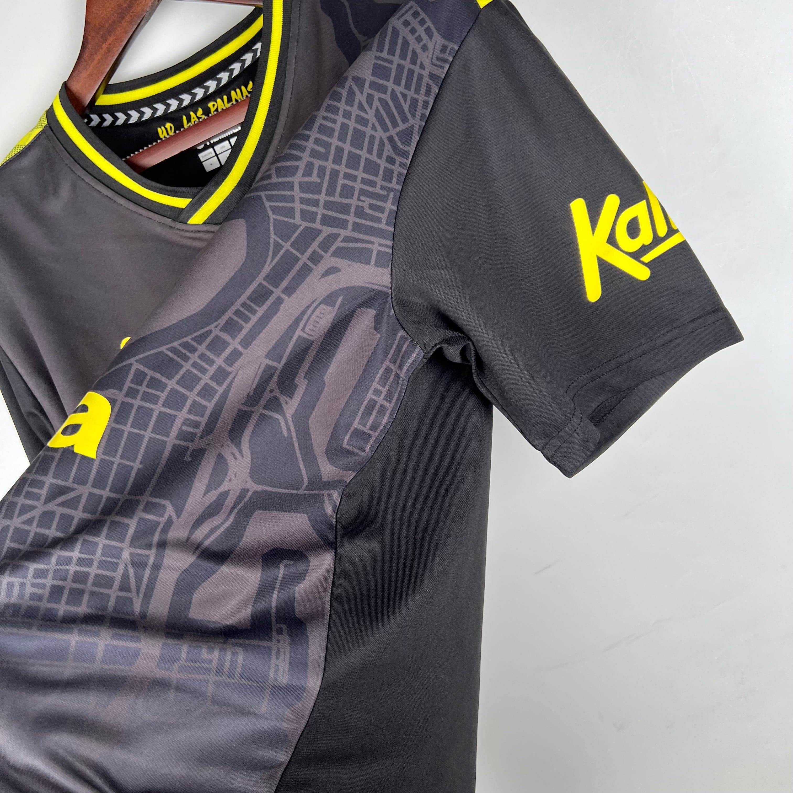 CAMISETA LAS PALMAS II 23/24 HOMBRE (VERSIÓN FAN) - ZonaCamisetas