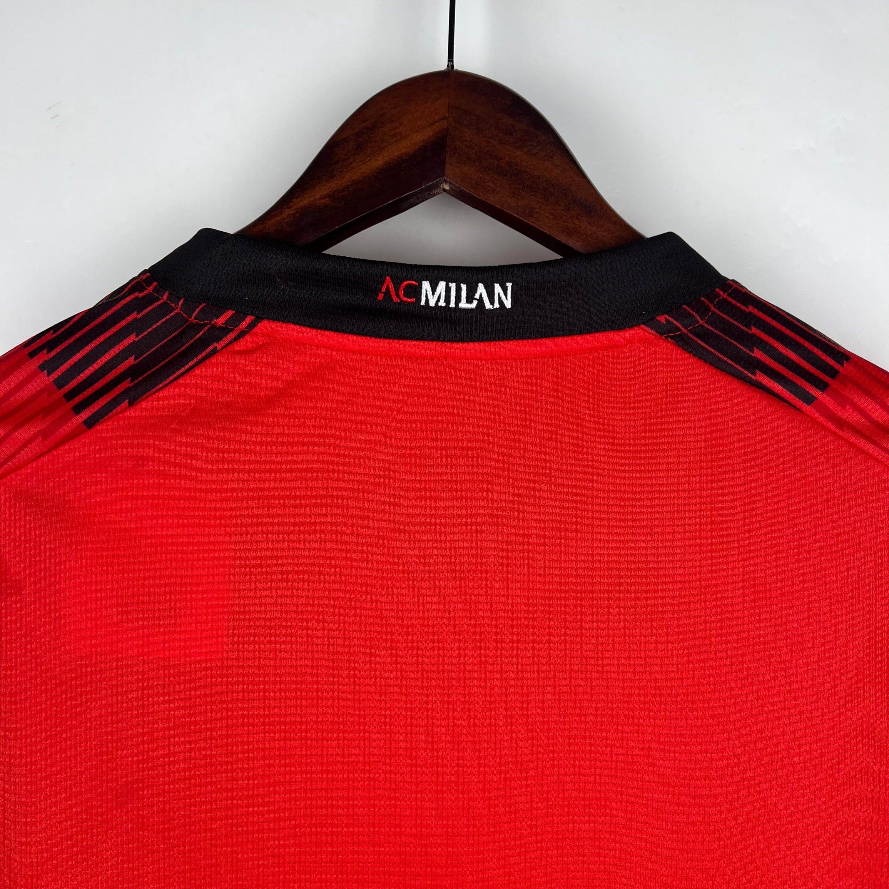 CAMISETA AC MILAN I 23/24 HOMBRE (VERSIÓN FAN) - ZonaCamisetas
