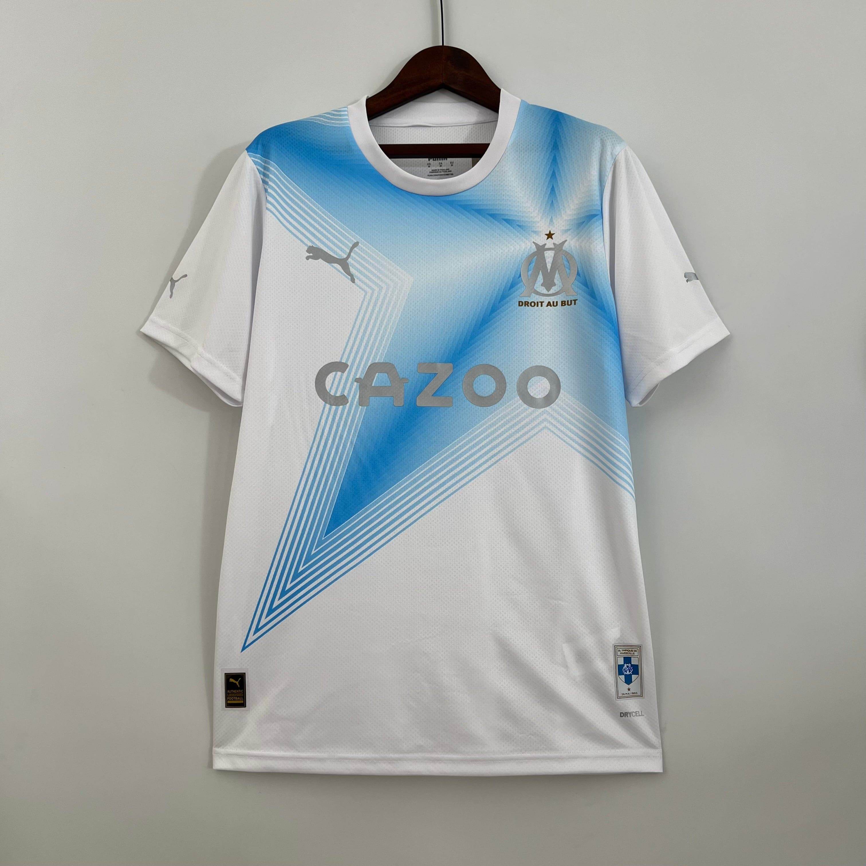 CAMISETA OLYMPIQUE DE MARSEILLE EDICIÓN ESPECIAL 30 AÑOS HOMBRE (VERSIÓN FAN) - ZonaCamisetas