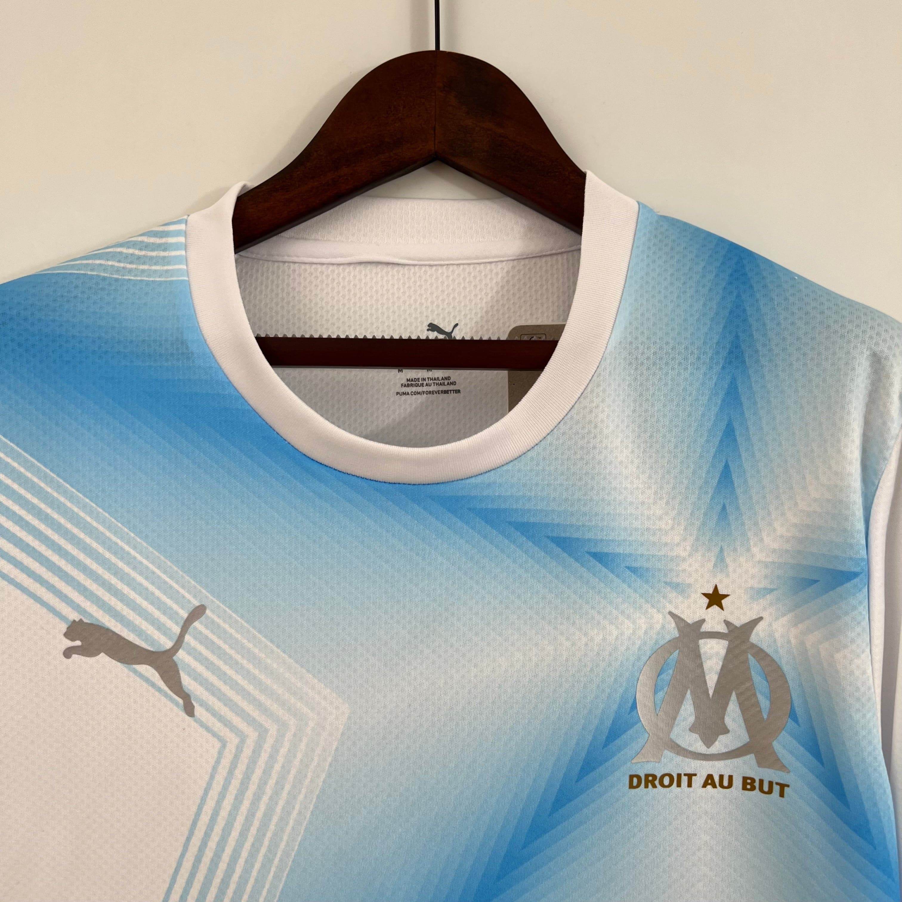 CAMISETA OLYMPIQUE DE MARSEILLE EDICIÓN ESPECIAL 30 AÑOS HOMBRE (VERSIÓN FAN) - ZonaCamisetas