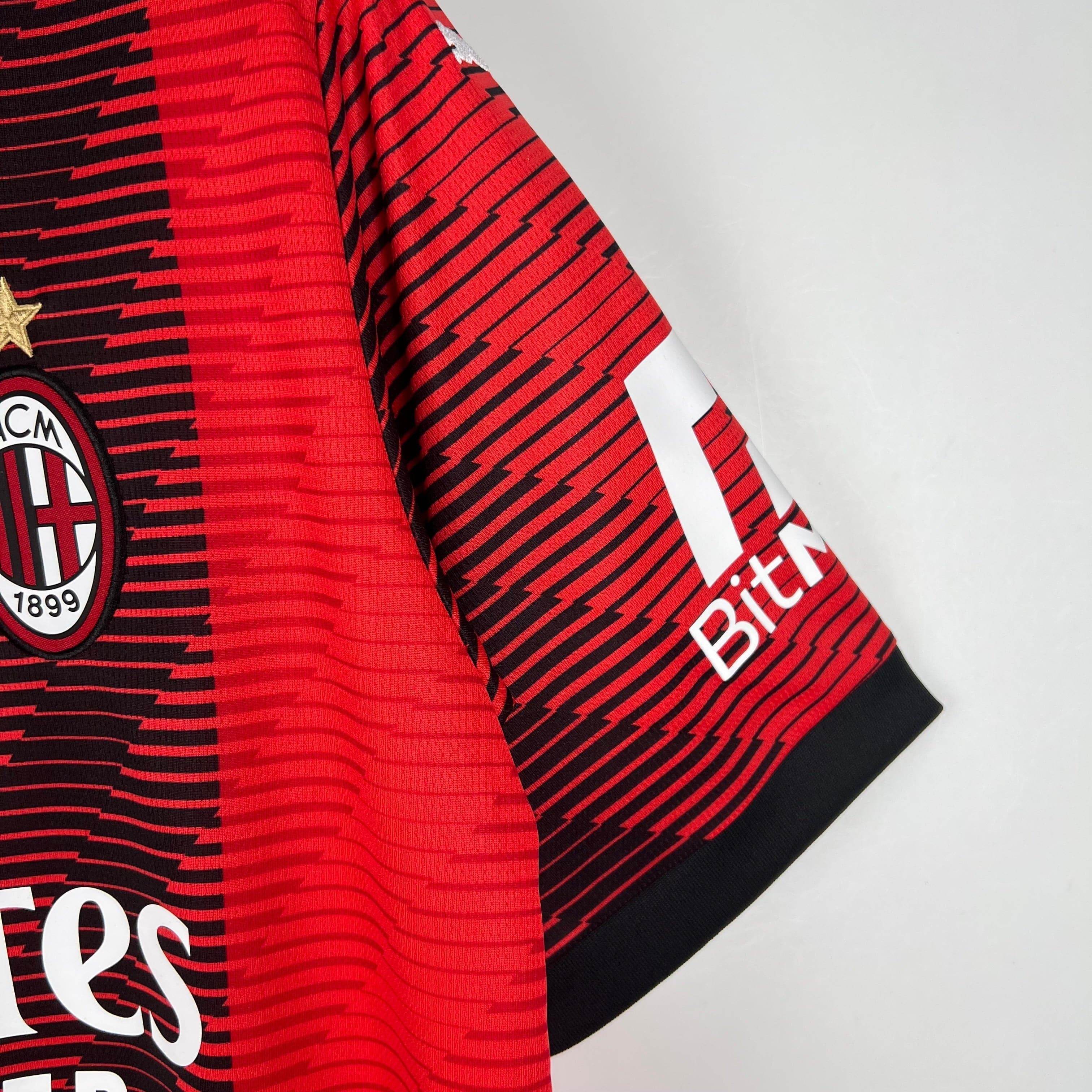 CAMISETA AC MILAN I 23/24 HOMBRE (VERSIÓN FAN) - ZonaCamisetas