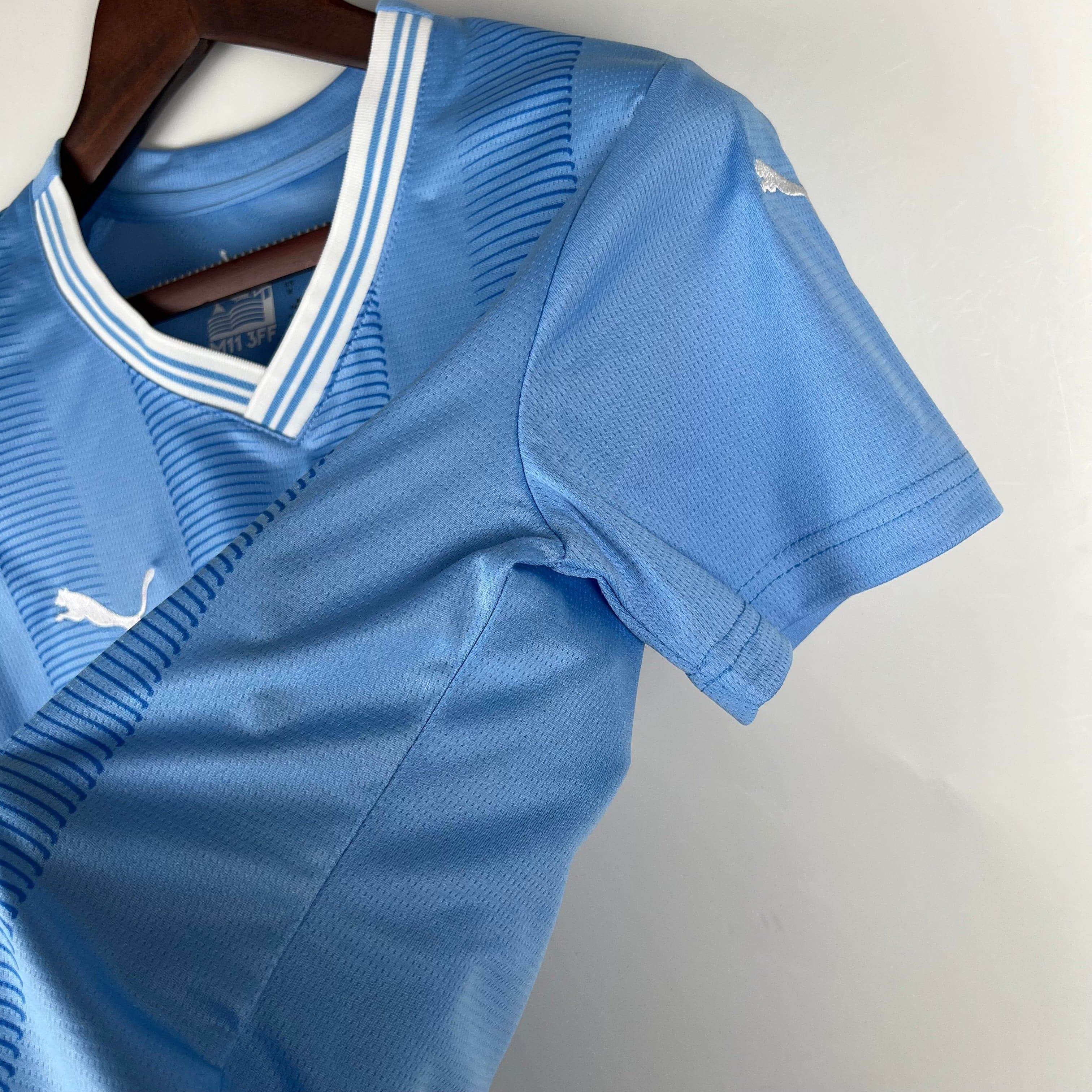 CAMISETA MANCHESTER CITY I 23/24 MUJER (VERSIÓN FAN) - ZonaCamisetas
