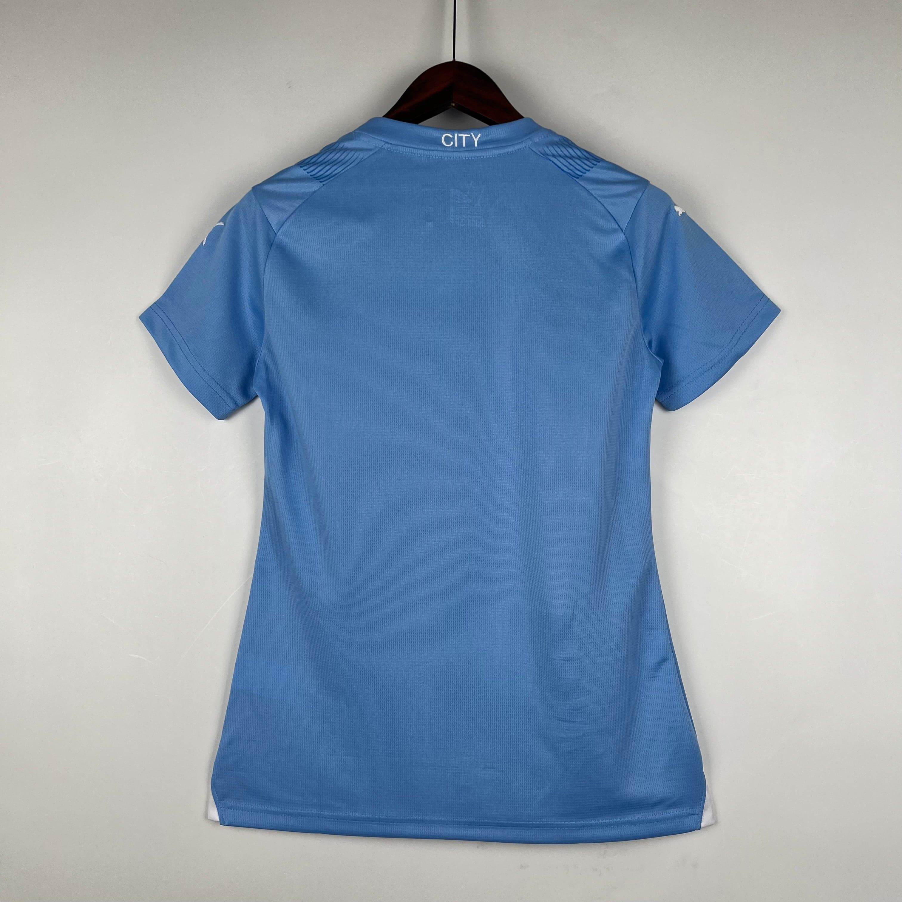 CAMISETA MANCHESTER CITY I 23/24 MUJER (VERSIÓN FAN) - ZonaCamisetas